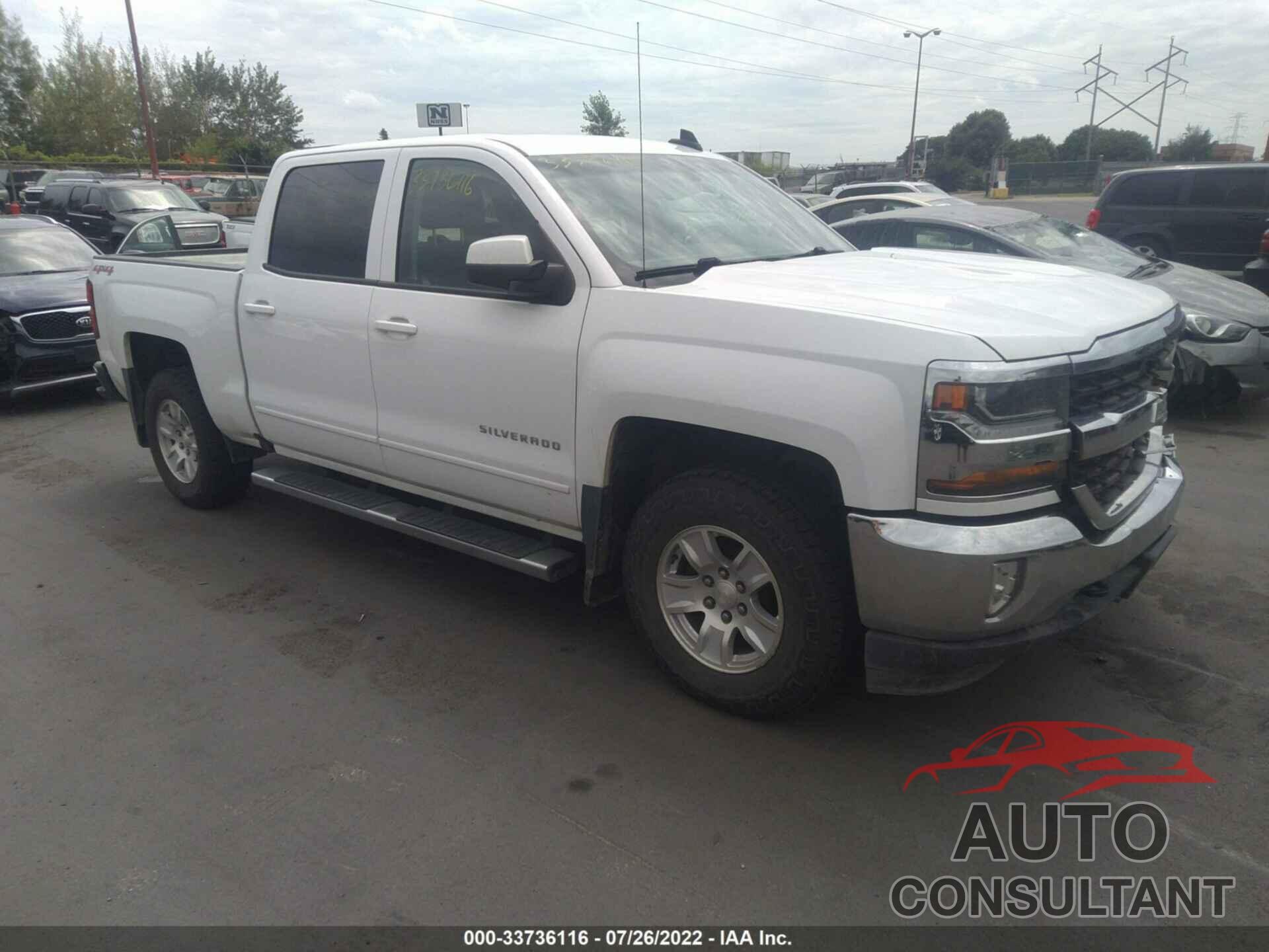 CHEVROLET SILVERADO 1500 2016 - 3GCUKREC1GG365070