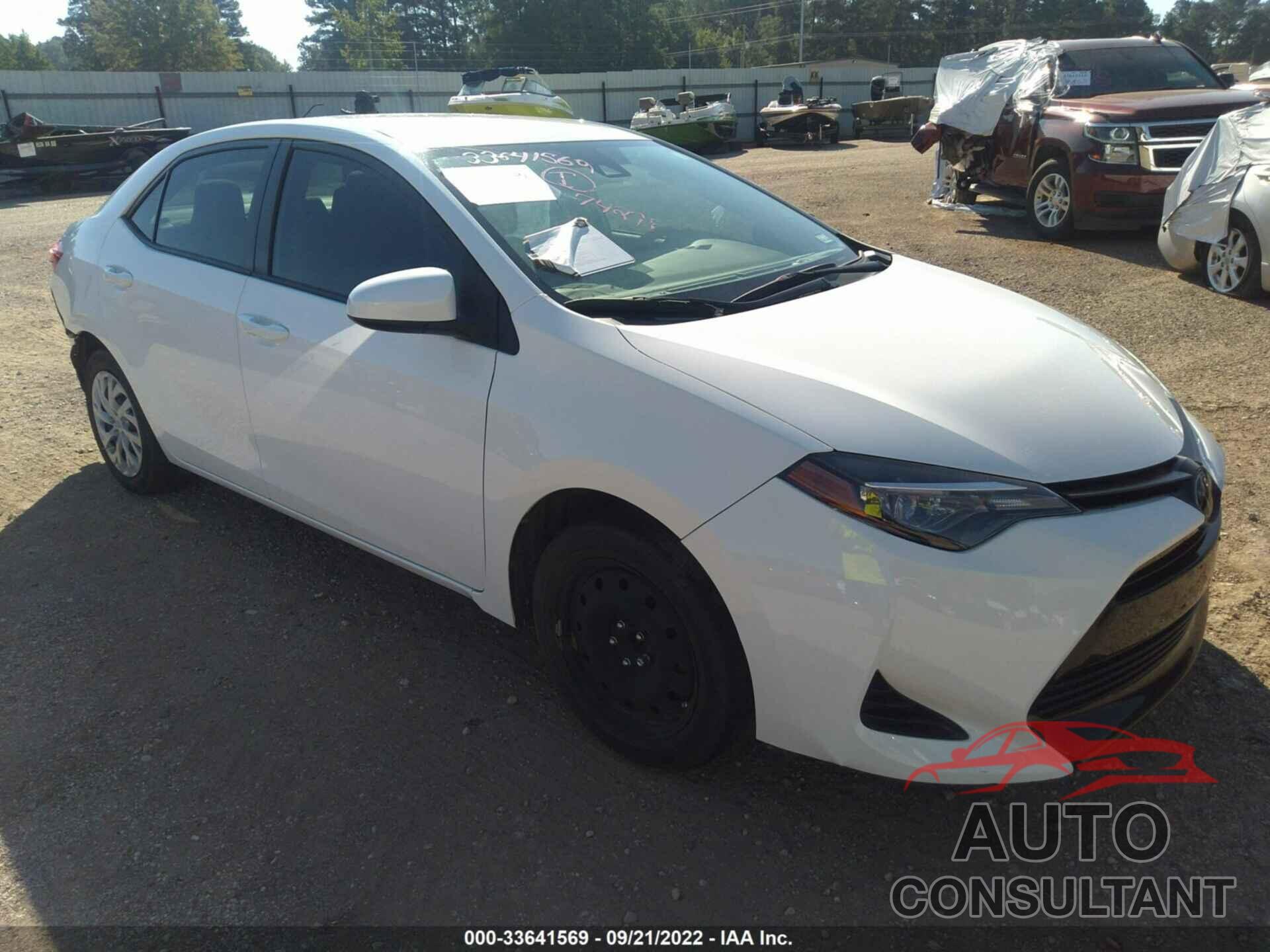 TOYOTA COROLLA 2019 - 5YFBURHE6KP882334