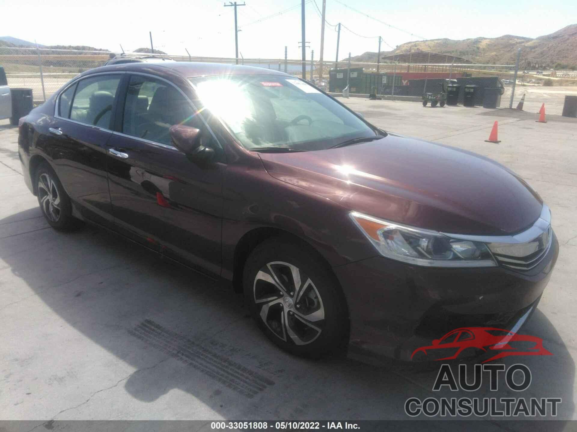 HONDA ACCORD SEDAN 2016 - 1HGCR2F3XGA248472