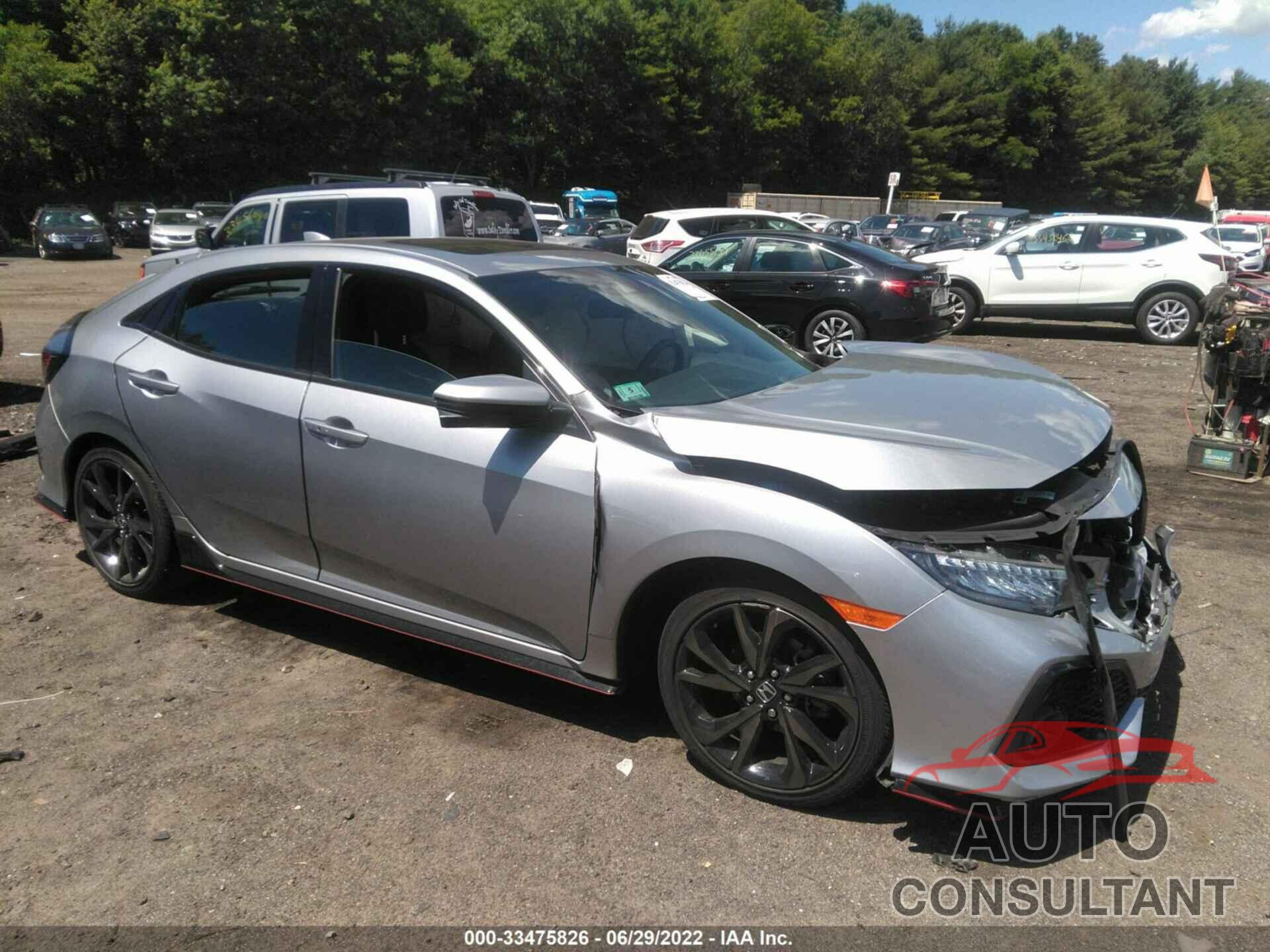 HONDA CIVIC HATCHBACK 2018 - SHHFK7H94JU402573