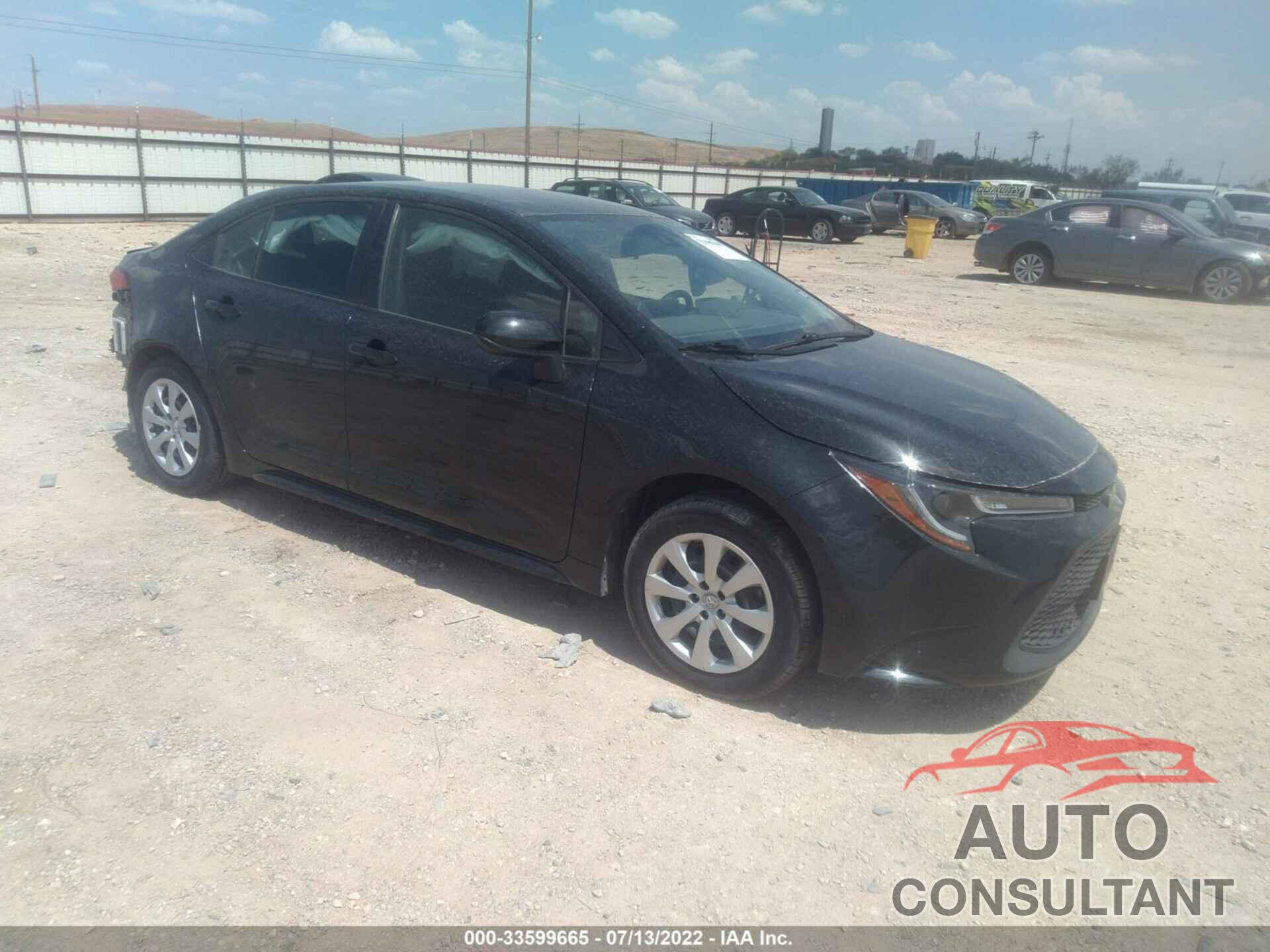 TOYOTA COROLLA 2020 - JTDEPRAEXLJ095312