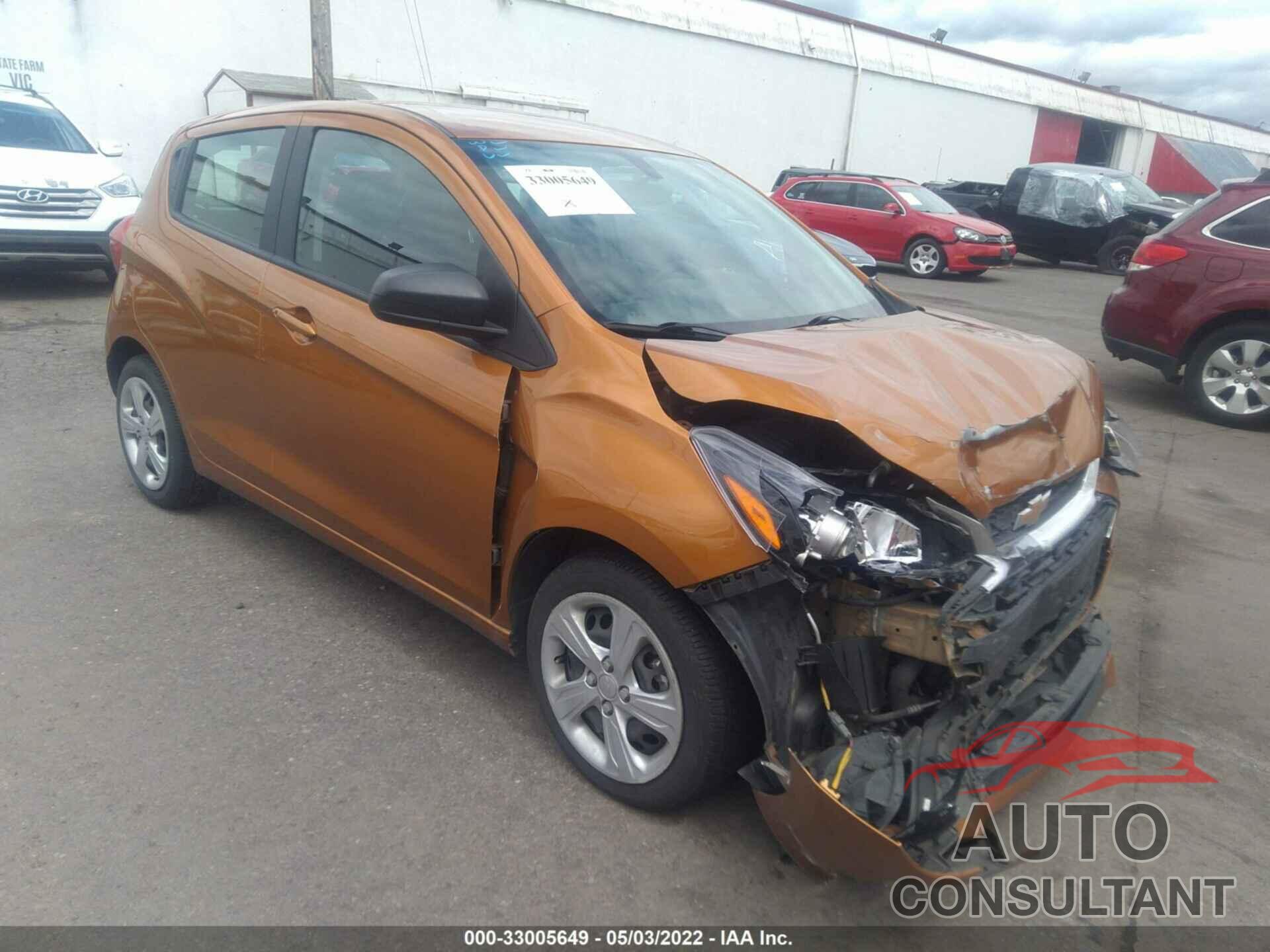 CHEVROLET SPARK 2019 - KL8CB6SA5KC711946