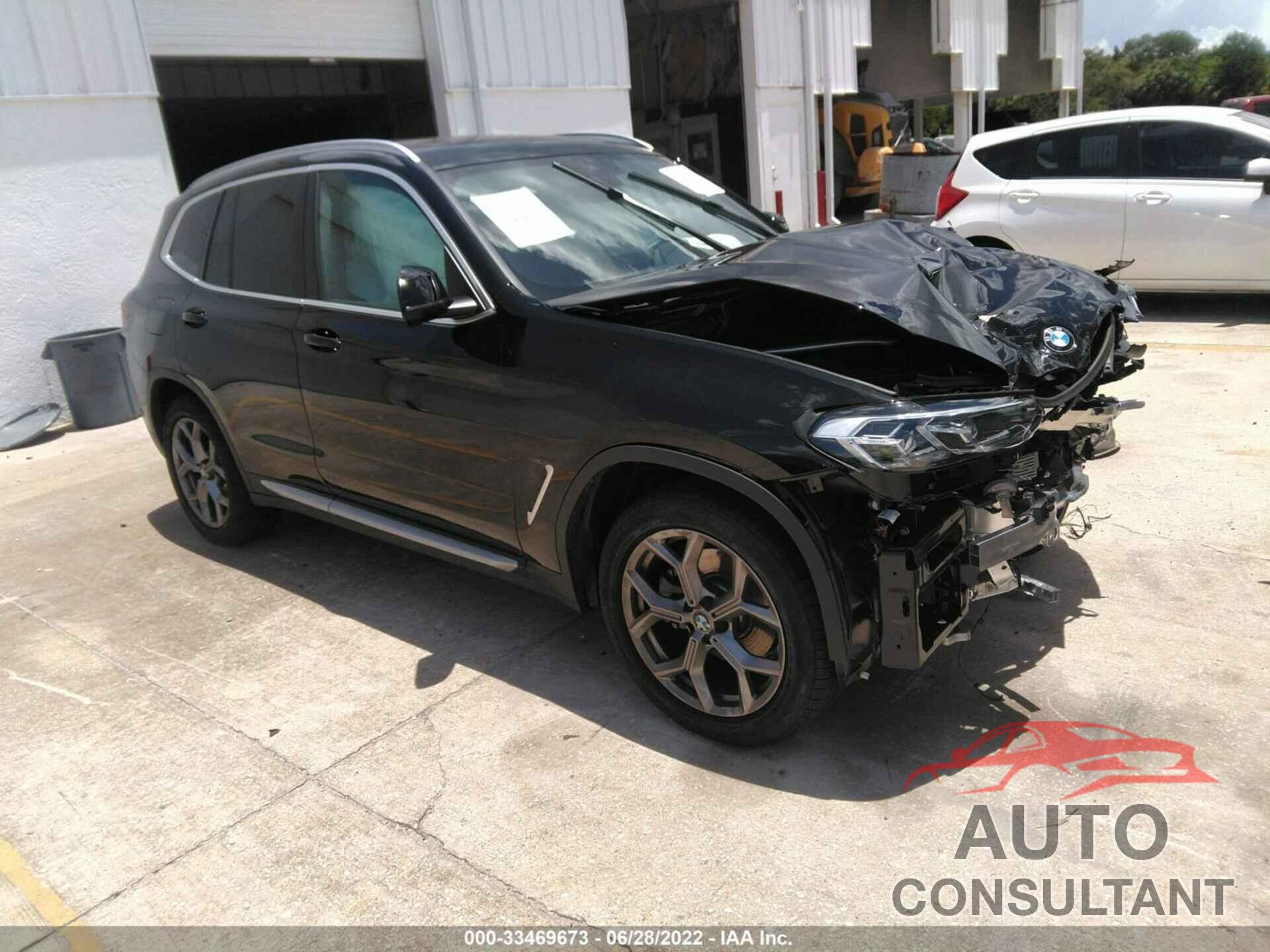 BMW X3 2022 - 5UX53DP09N9L36127