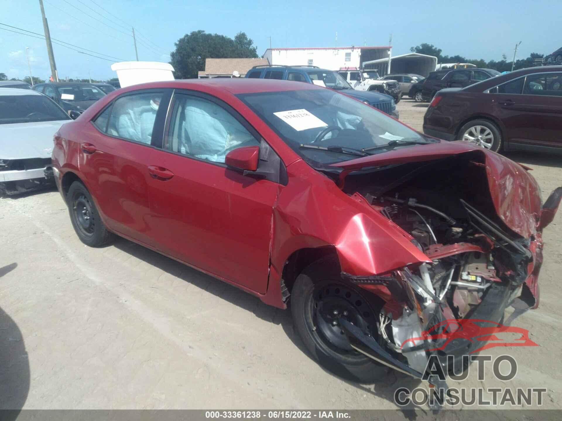 TOYOTA COROLLA 2017 - 5YFBURHE1HP697584