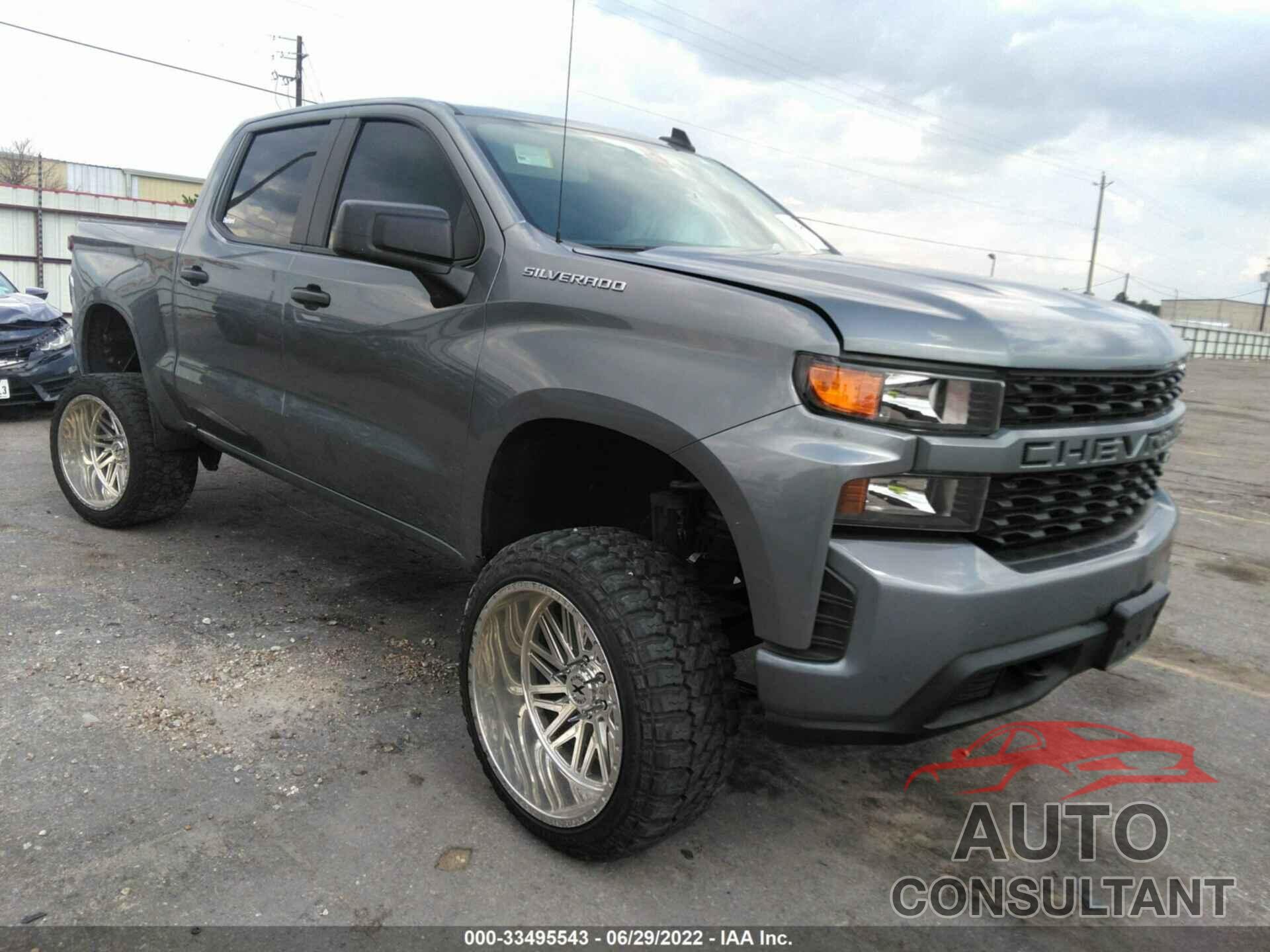 CHEVROLET SILVERADO 1500 2021 - 3GCPWBEK9MG203411