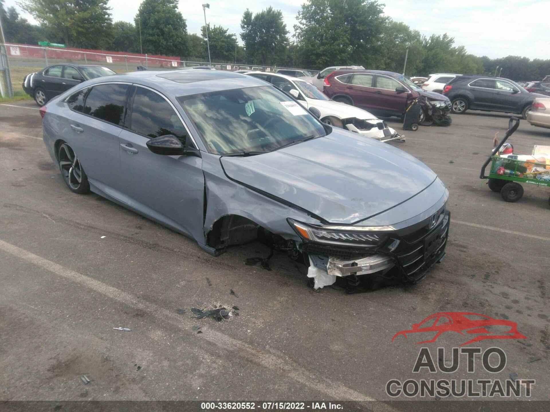 HONDA ACCORD SEDAN 2022 - 1HGCV2F34NA003546