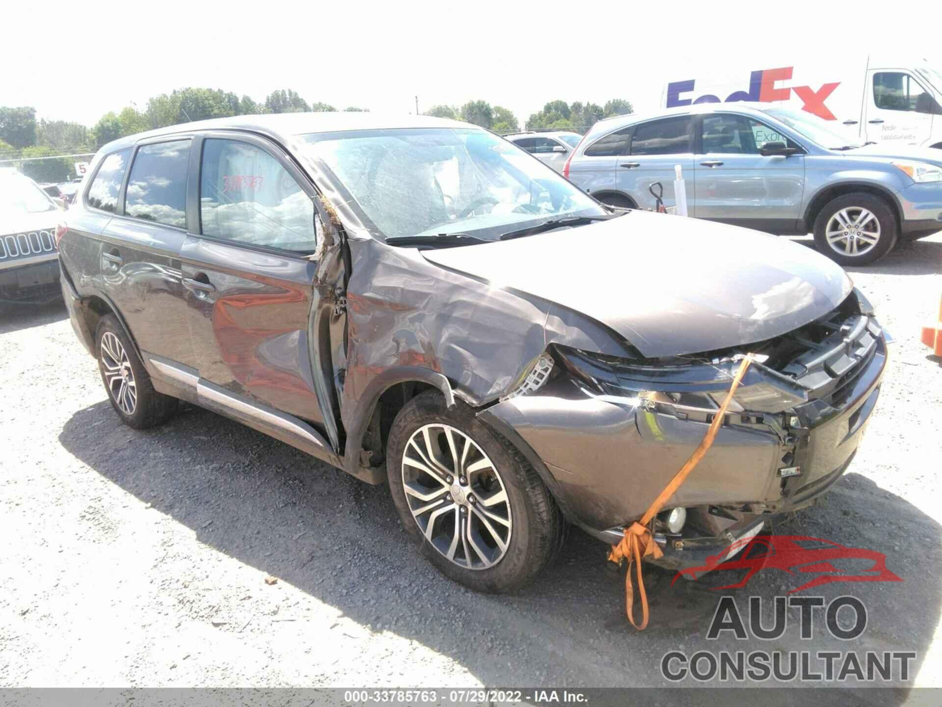 MITSUBISHI OUTLANDER 2016 - JA4AZ3A34GZ024886