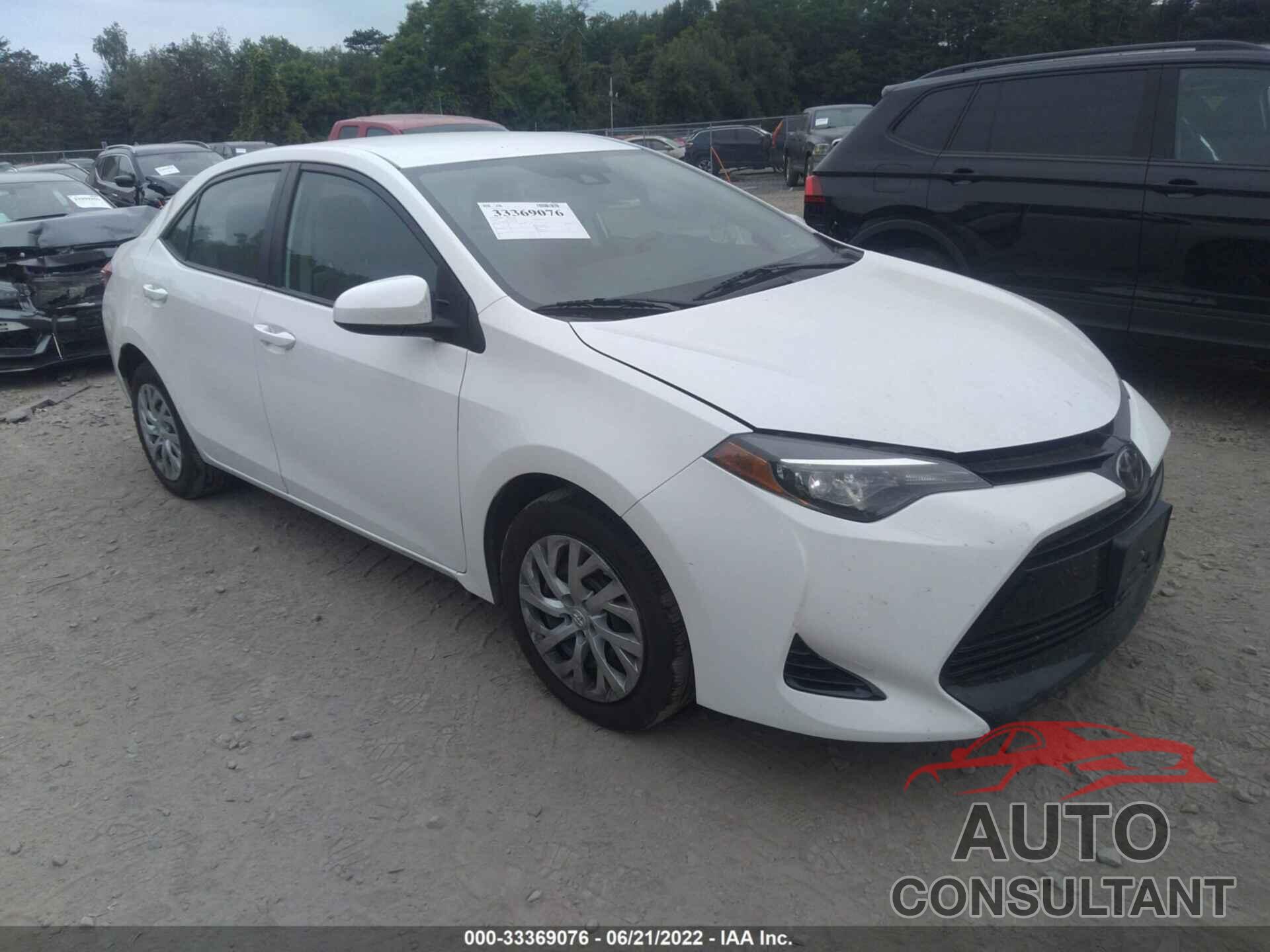TOYOTA COROLLA 2018 - 2T1BURHE7JC101576
