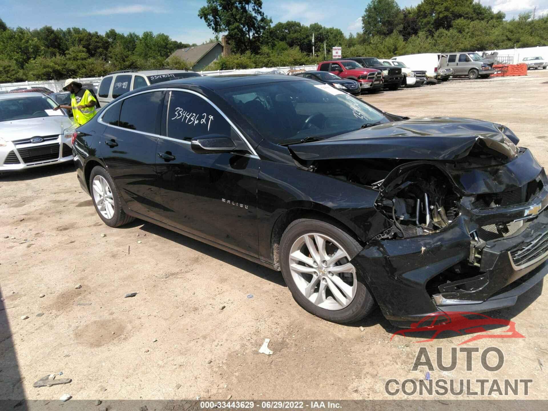 CHEVROLET MALIBU 2016 - 1G1ZE5ST0GF279446
