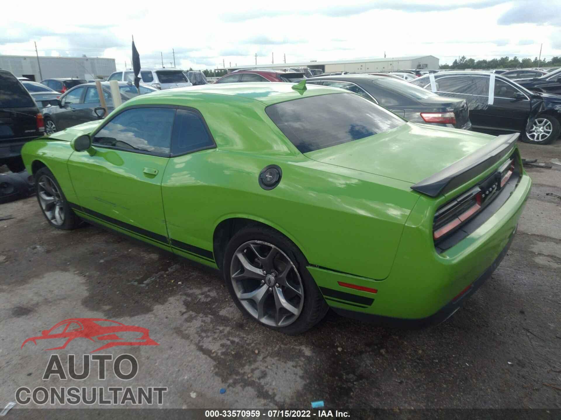DODGE CHALLENGER 2017 - 2C3CDZAG2HH554766