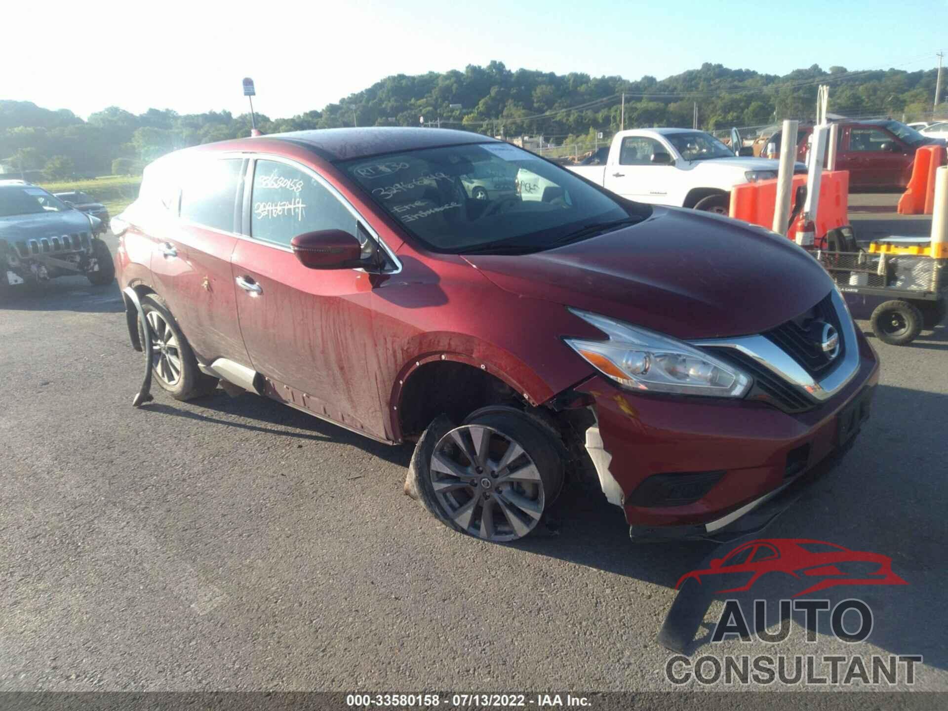 NISSAN MURANO 2016 - 5N1AZ2MH2GN146835