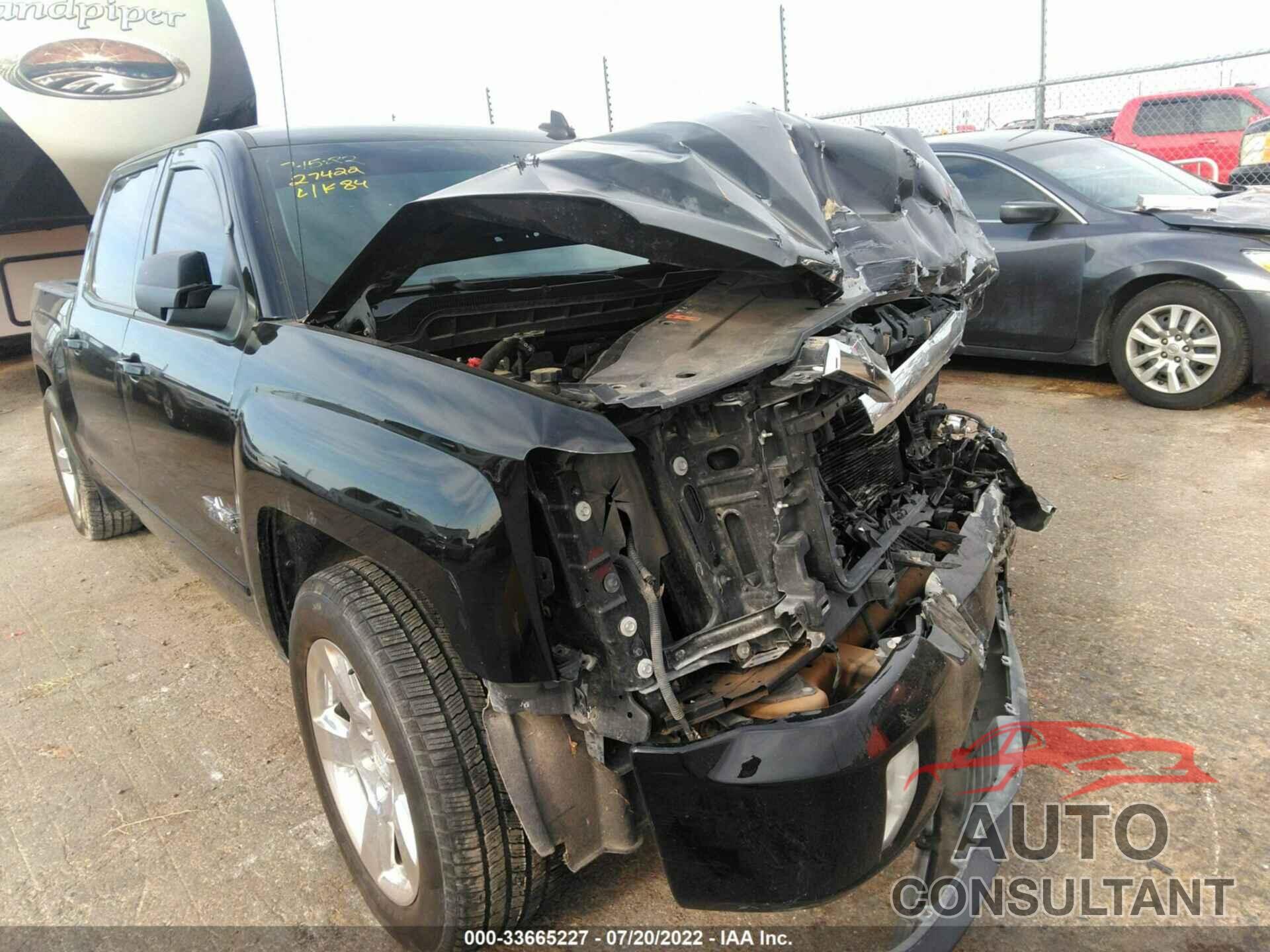 CHEVROLET SILVERADO 1500 2017 - 3GCPCREC3HG323057