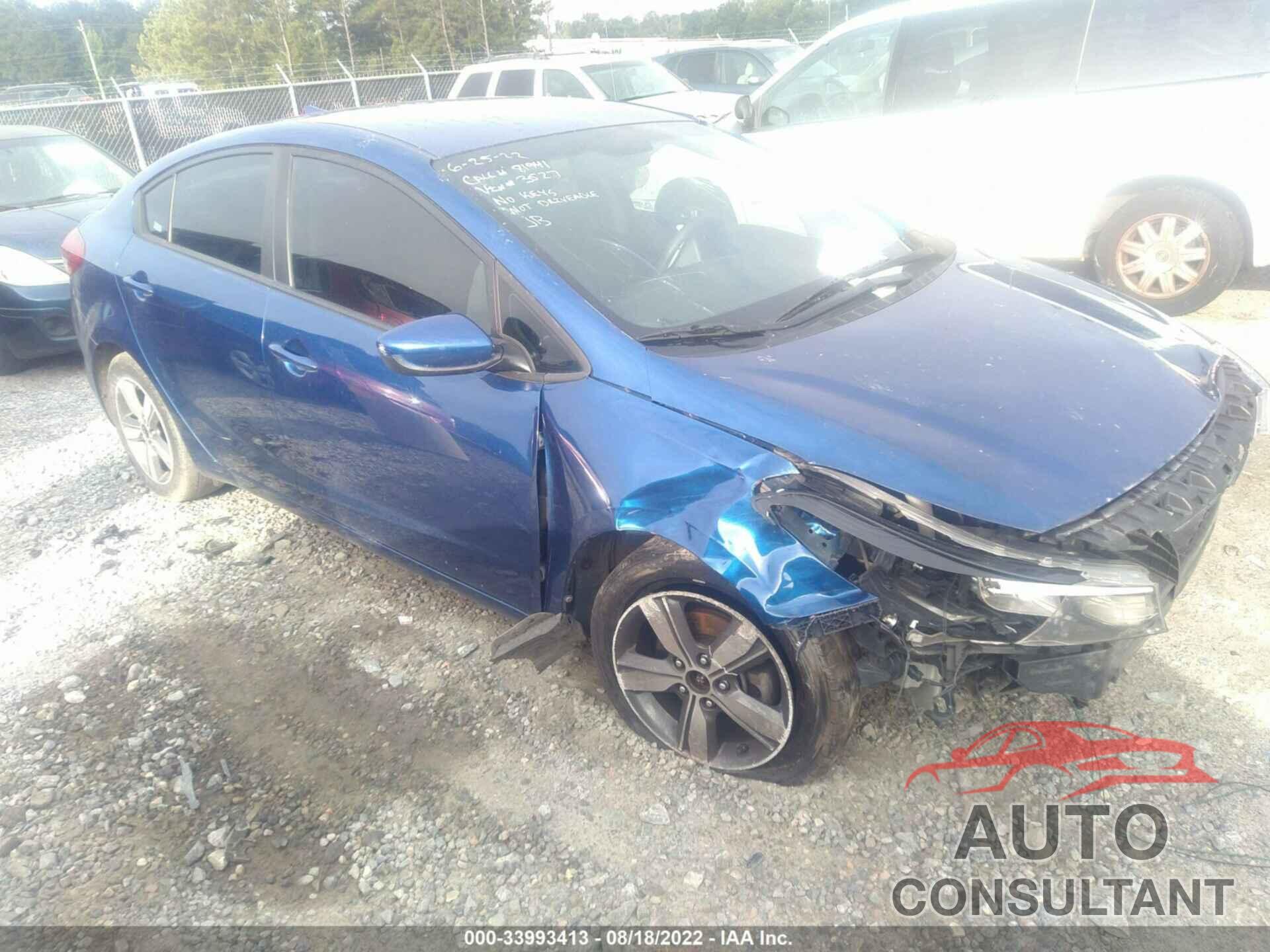 KIA FORTE 2018 - 3KPFL4A73JE273527