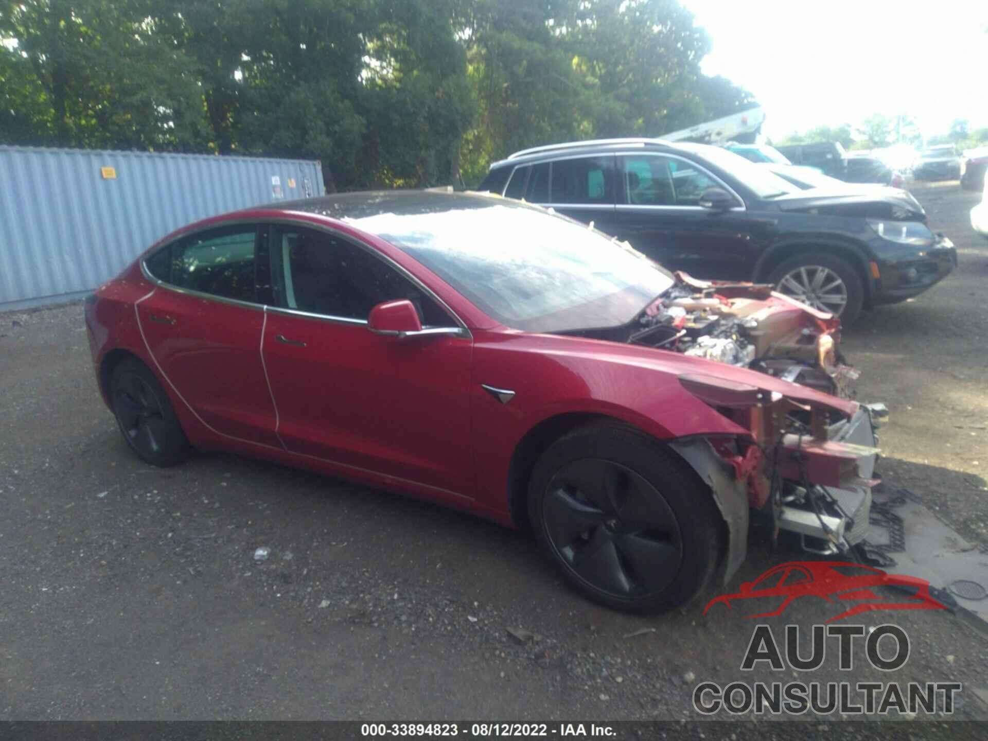 TESLA MODEL 3 2019 - 5YJ3E1EAXKF308576