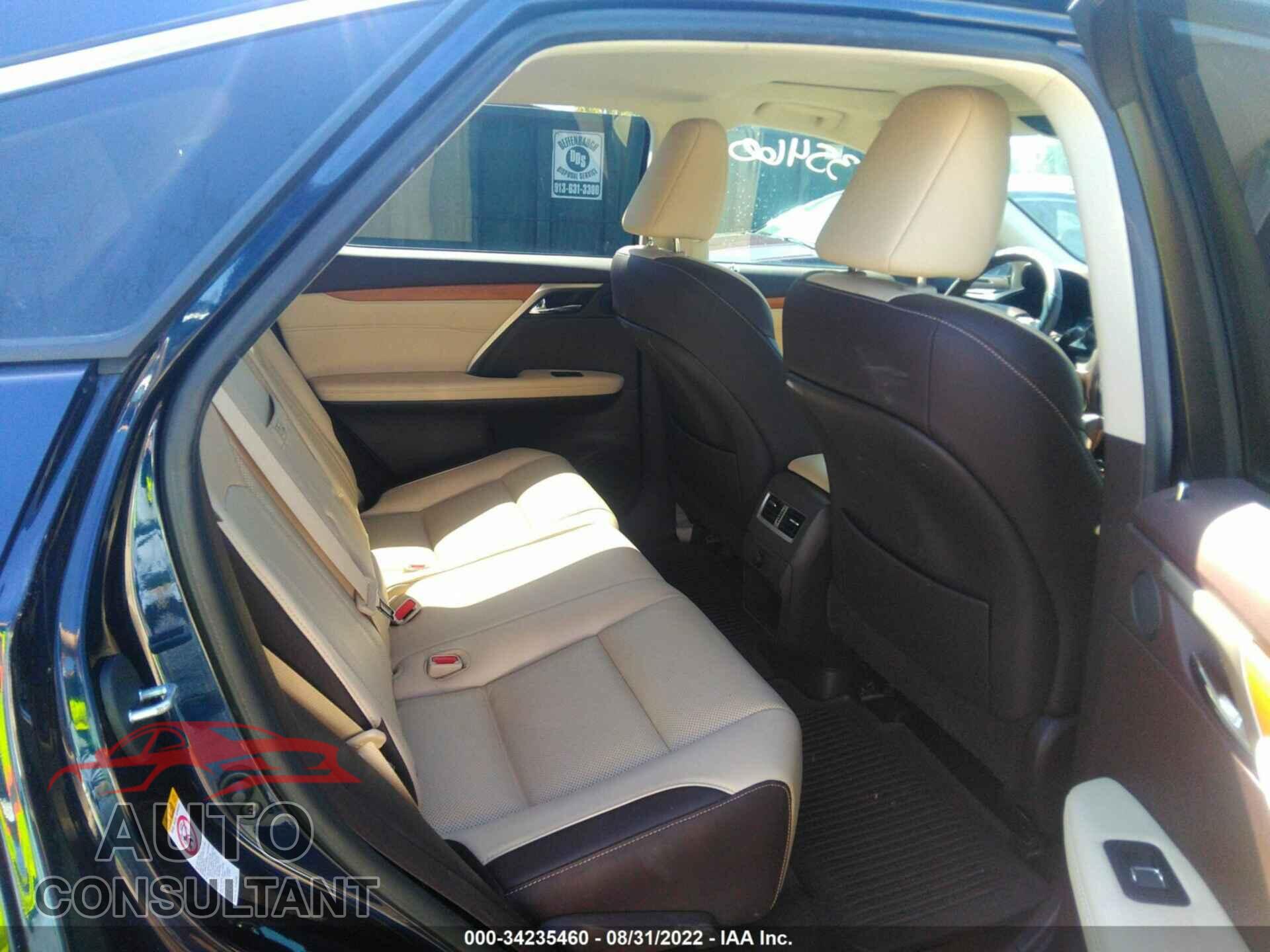 LEXUS RX 2017 - 2T2BZMCA6HC079455