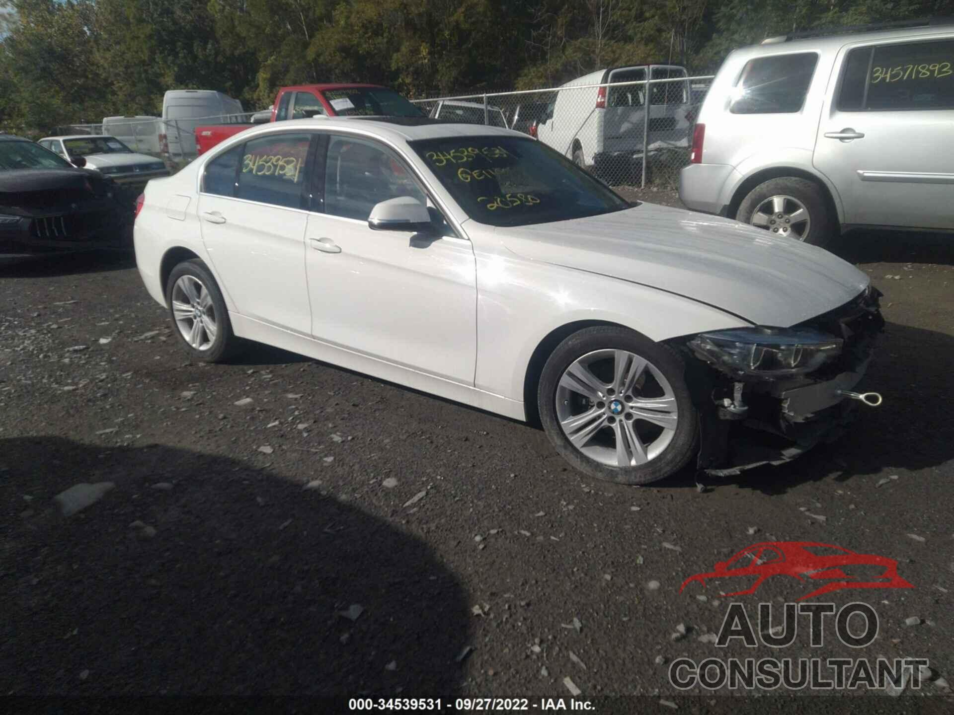 BMW 3 SERIES 2018 - WBA8D9C54JA607899