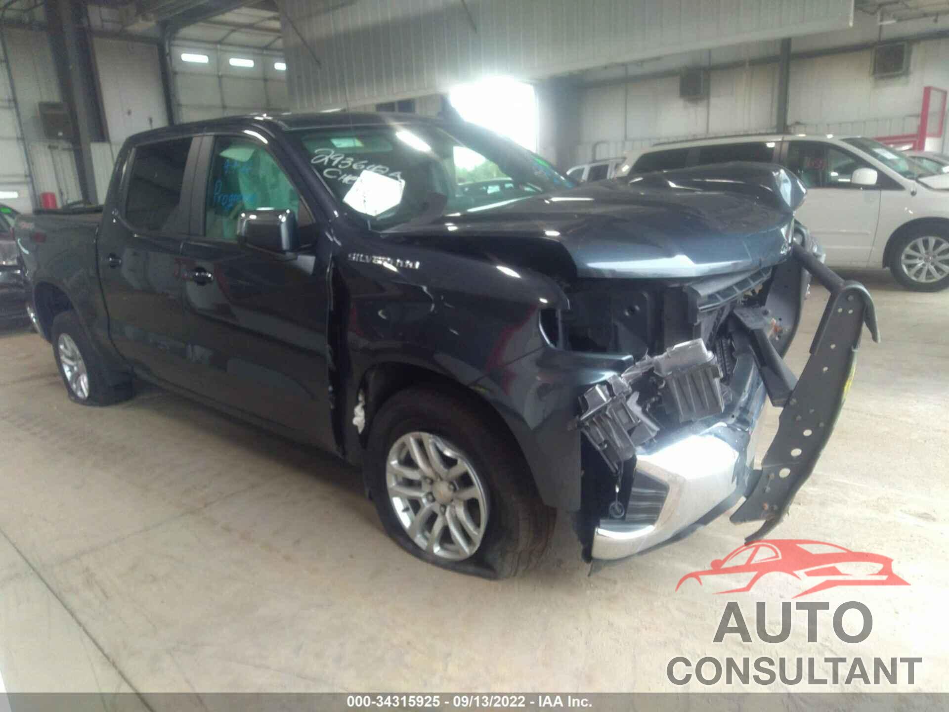 CHEVROLET SILVERADO 1500 2020 - 1GCUYDED5LZ319598
