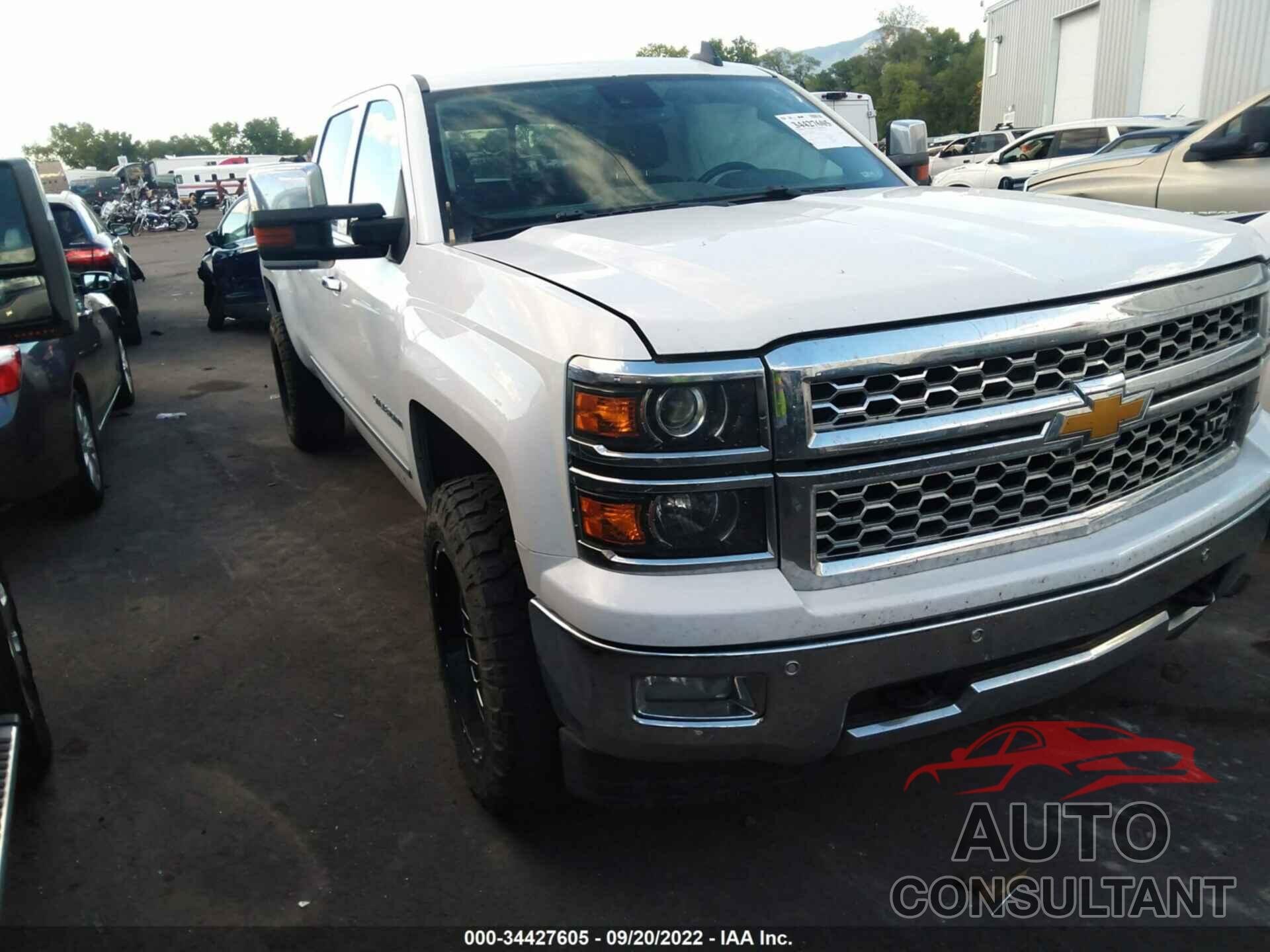 CHEVROLET SILVERADO 1500 2015 - 3GCUKSEJXFG350359
