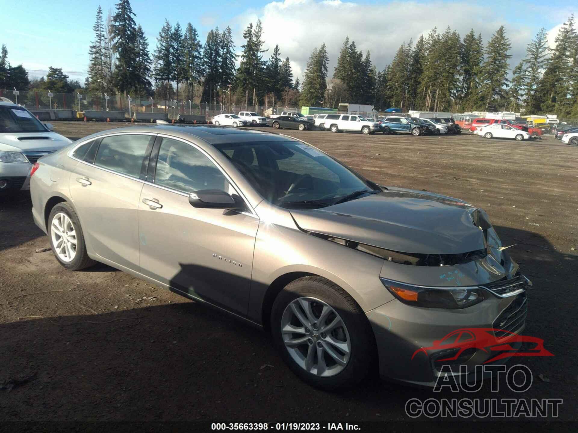 CHEVROLET MALIBU 2017 - 1G1ZJ5SU7HF243906