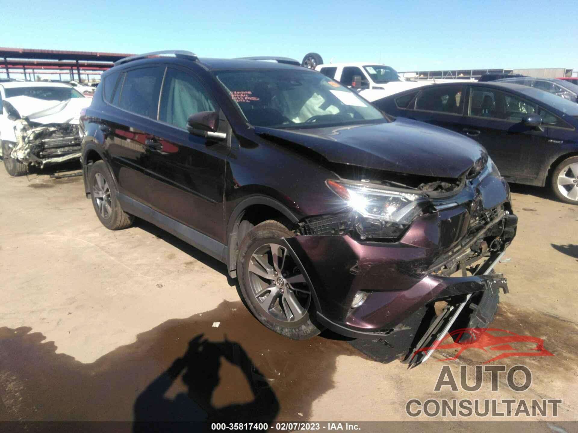 TOYOTA RAV4 2016 - 2T3WFREV5GW292932