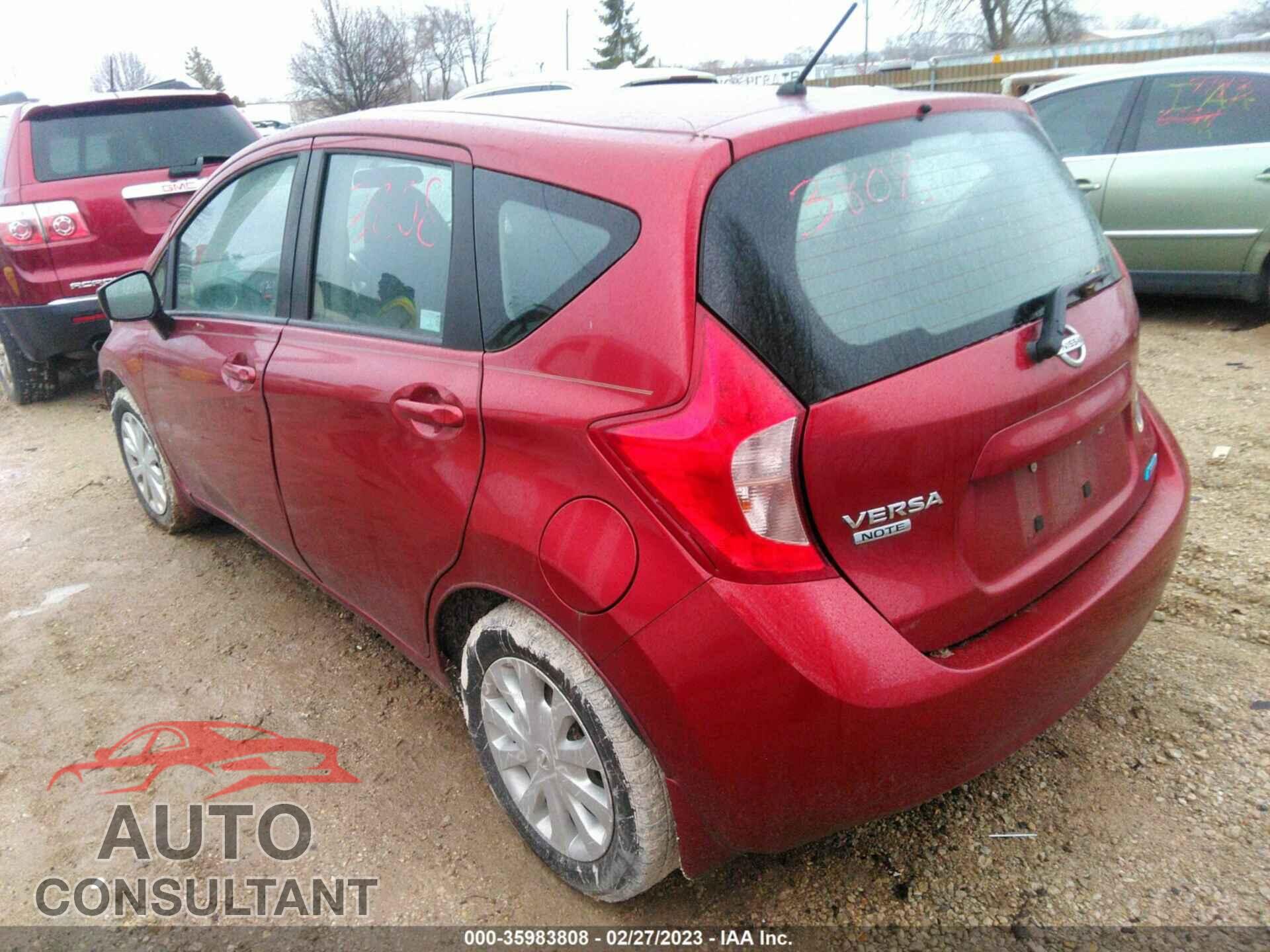NISSAN VERSA NOTE 2016 - 3N1CE2CP2GL386570