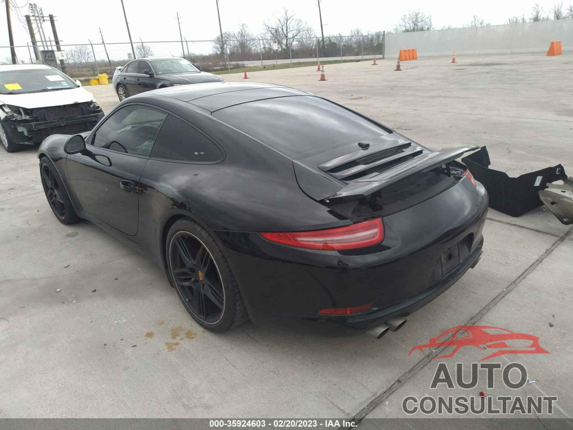 PORSCHE 911 2012 - WP0AB2A97CS121446