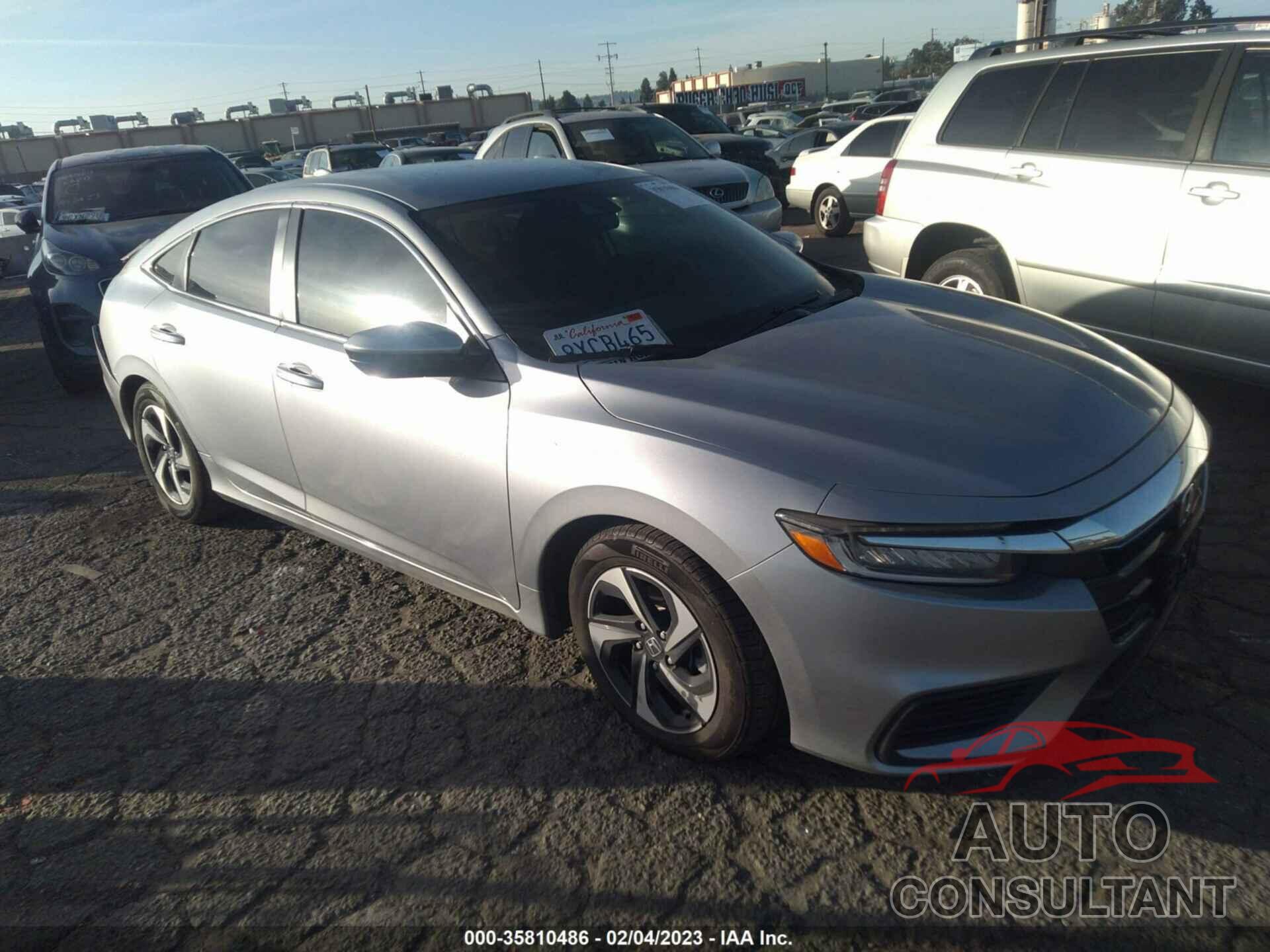 HONDA INSIGHT 2022 - 19XZE4F50NE000551