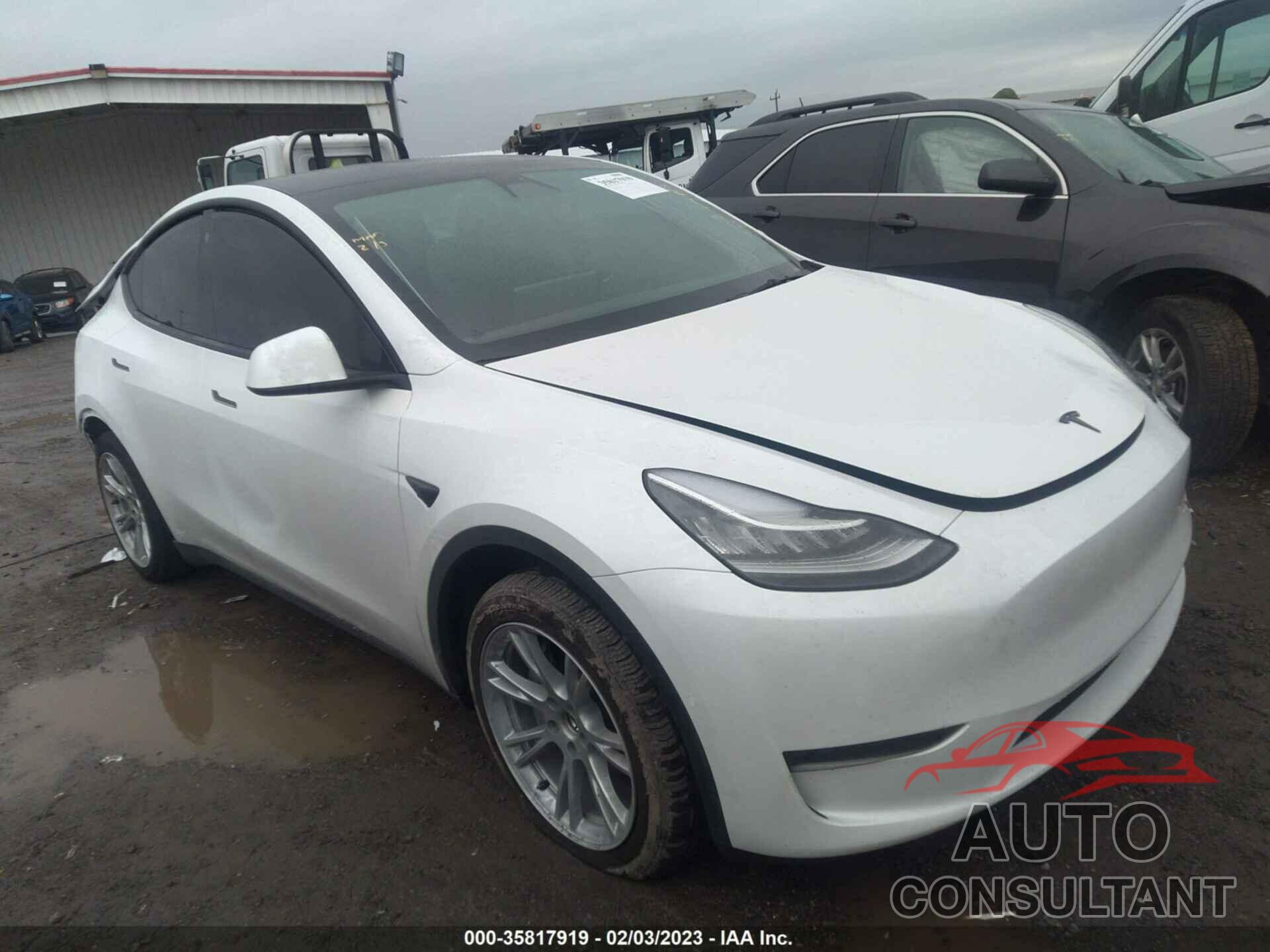 TESLA MODEL Y 2022 - 7SAYGDEE6NF356698