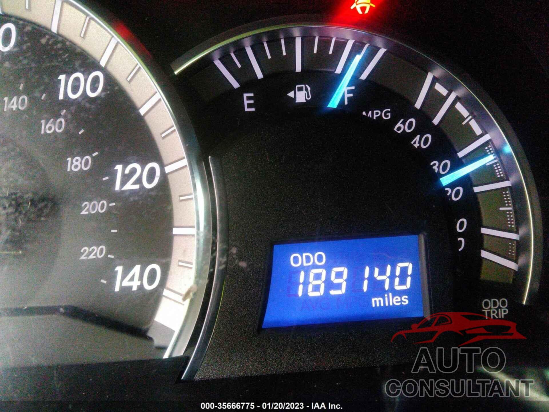 TOYOTA CAMRY 2013 - 4T1BF1FK5DU246395