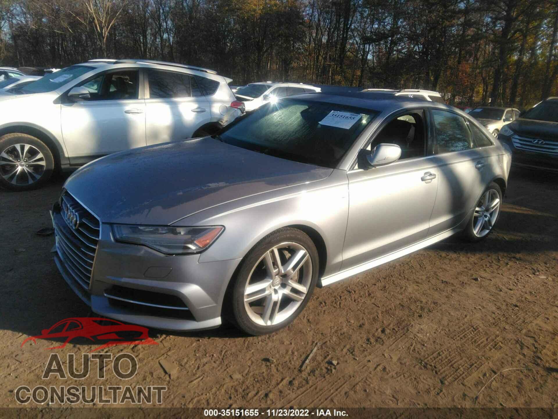 AUDI A6 2016 - WAUGFAFC2GN080447