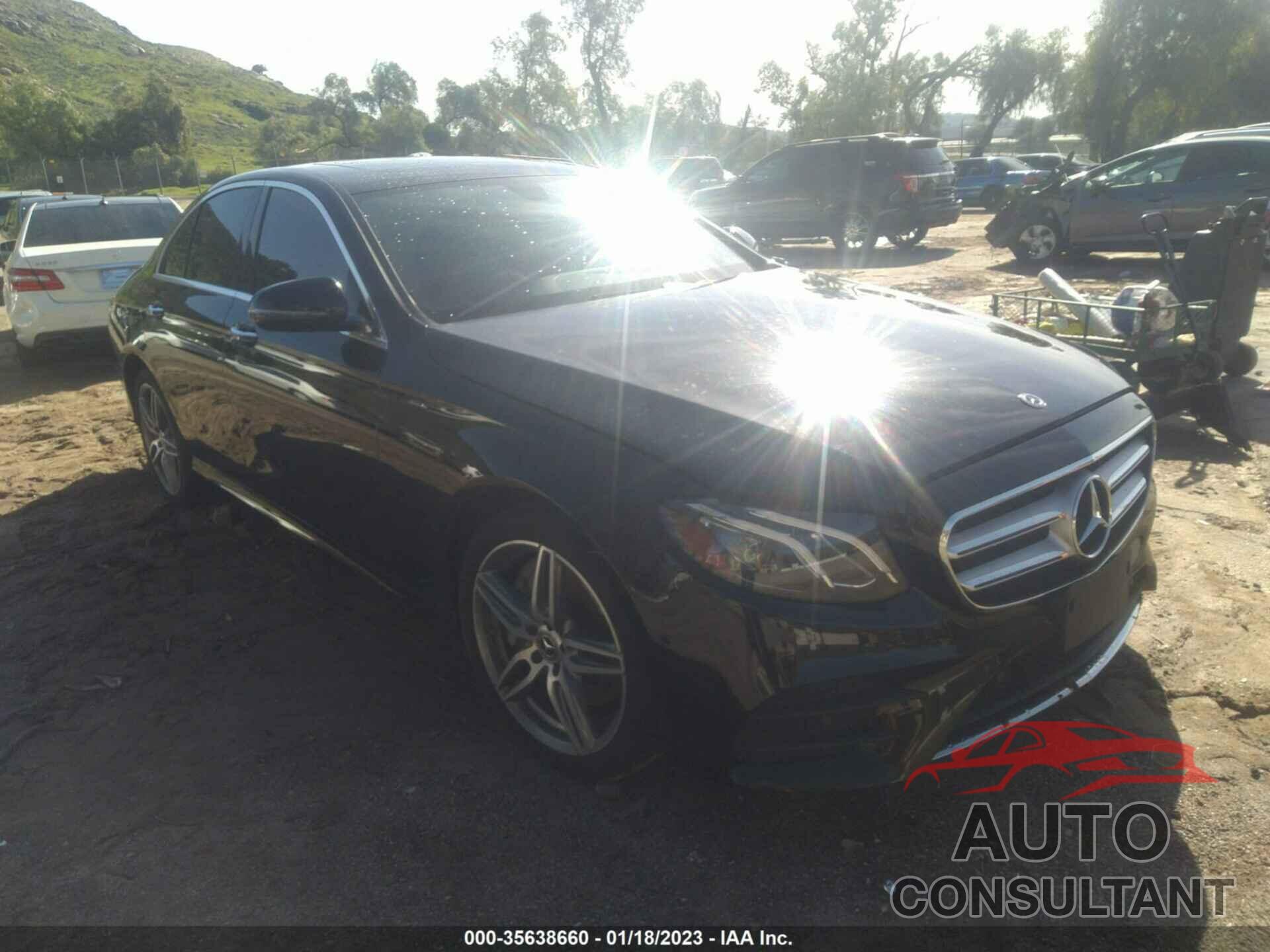 MERCEDES-BENZ E-CLASS 2018 - WDDZF4JB3JA473678