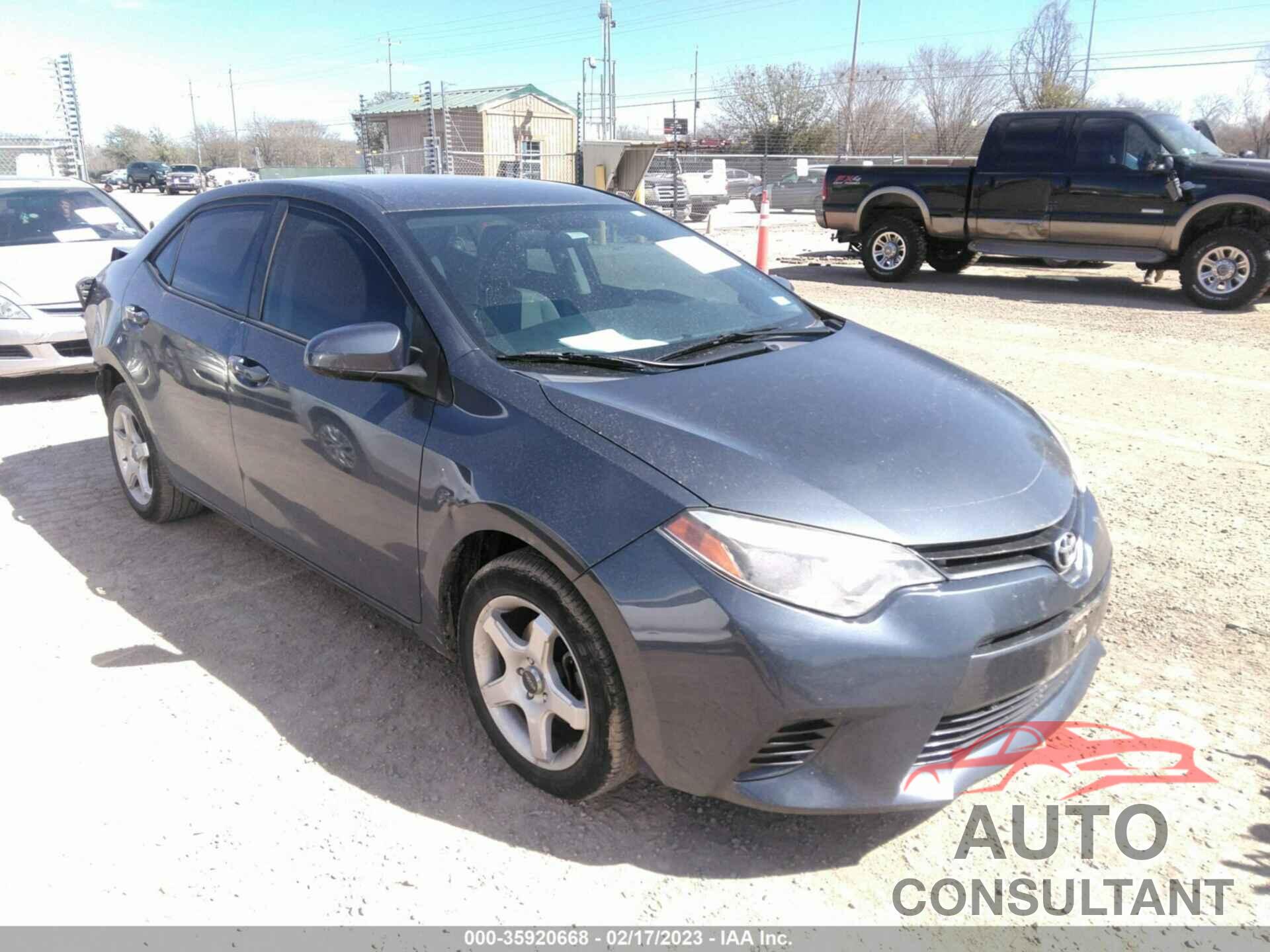 TOYOTA COROLLA 2016 - 5YFBURHE8GP525888