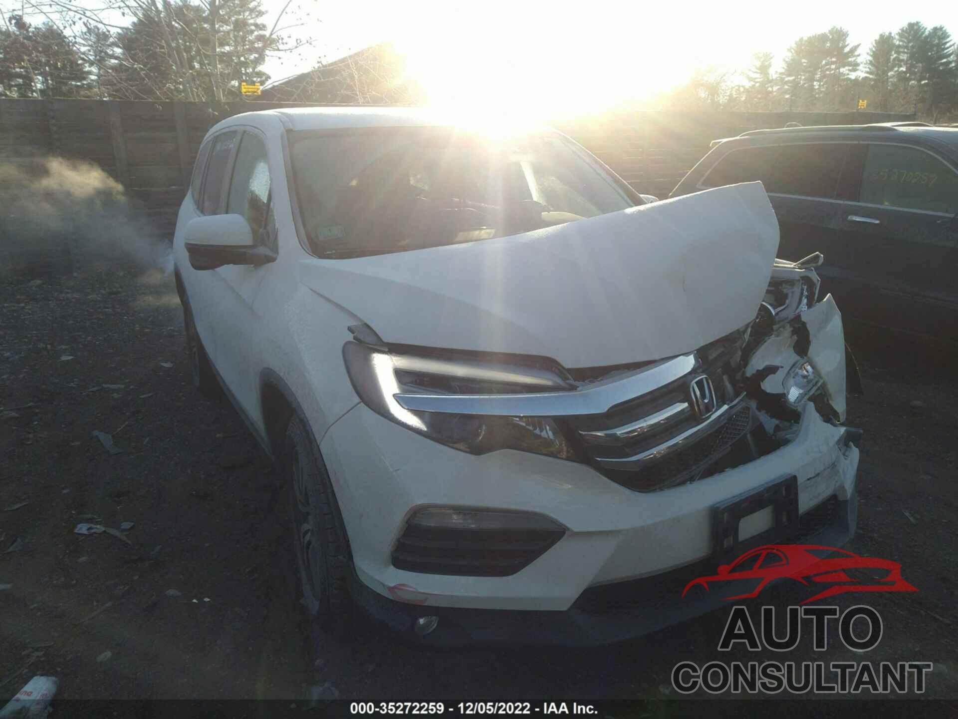 HONDA PILOT 2017 - 5FNYF6H75HB019646