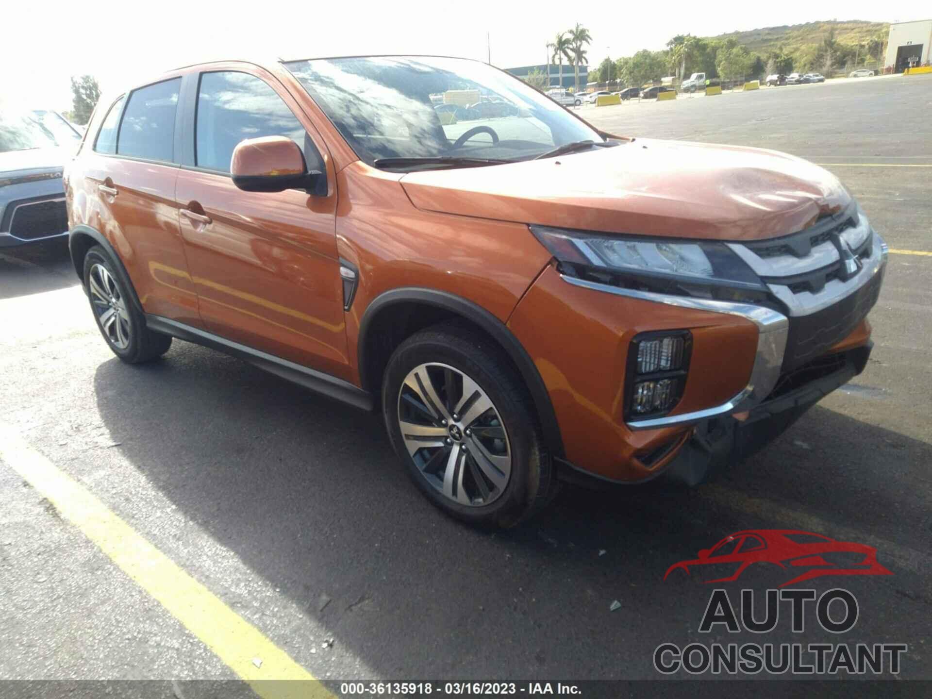 MITSUBISHI OUTLANDER SPORT 2022 - JA4APUAU7NU016196