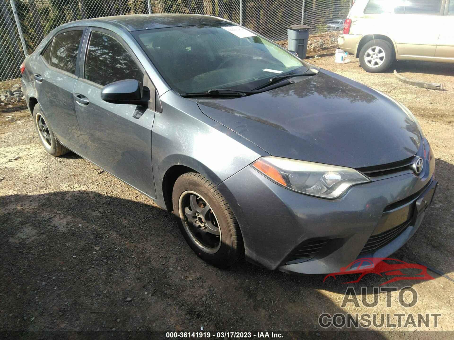 TOYOTA COROLLA 2015 - 2T1BPRHE0FC368511