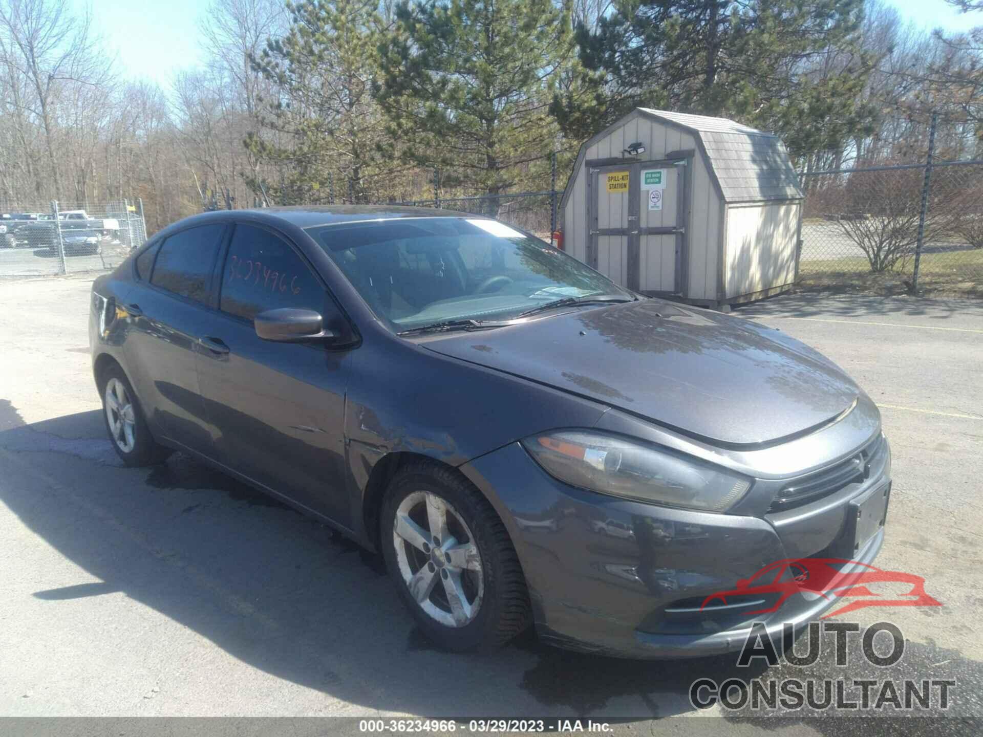 DODGE DART 2016 - 1C3CDFBB0GD766076