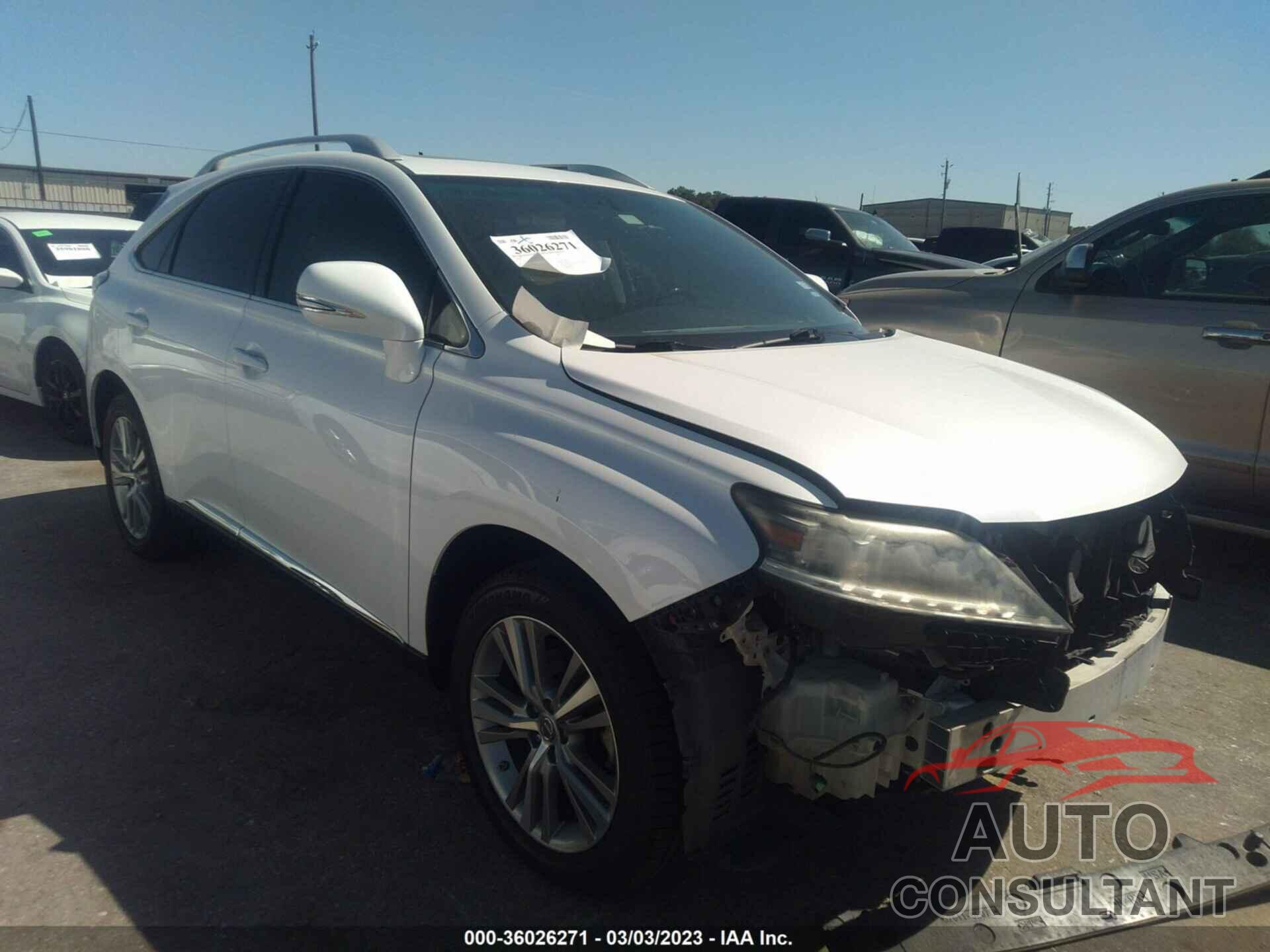 LEXUS RX 350 2015 - 2T2ZK1BA4FC177433