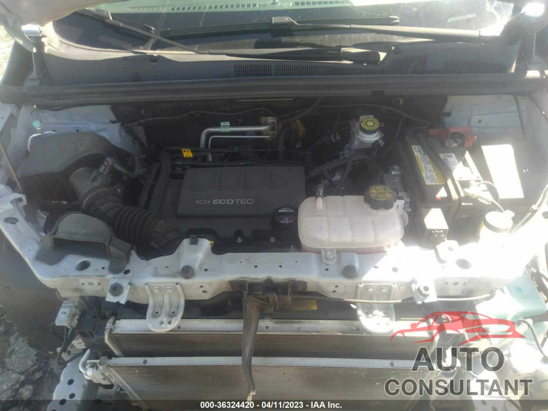 CHEVROLET TRAX 2020 - KL7CJLSB2LB006754