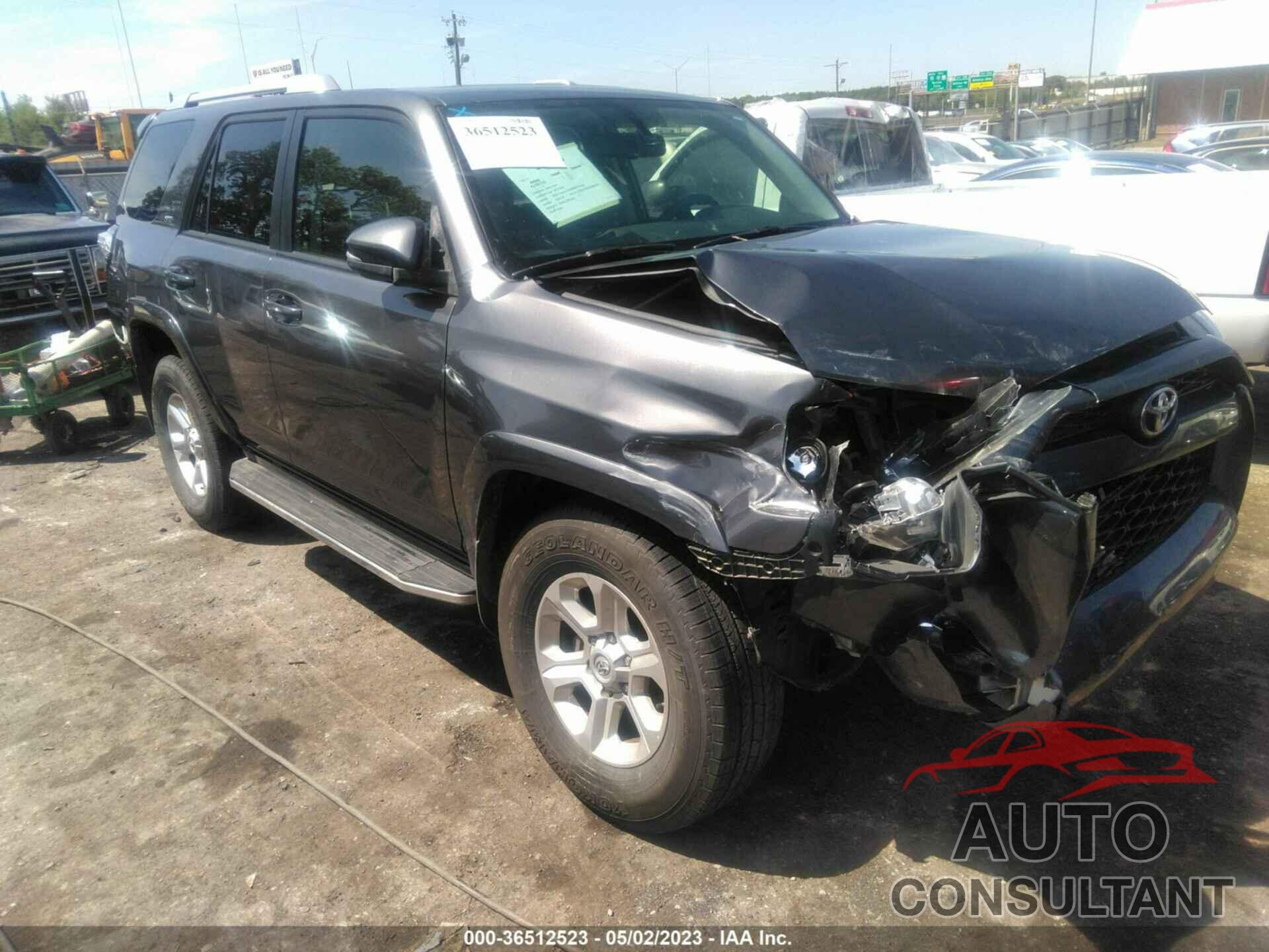 TOYOTA 4RUNNER 2016 - JTEBU5JR0G5288165