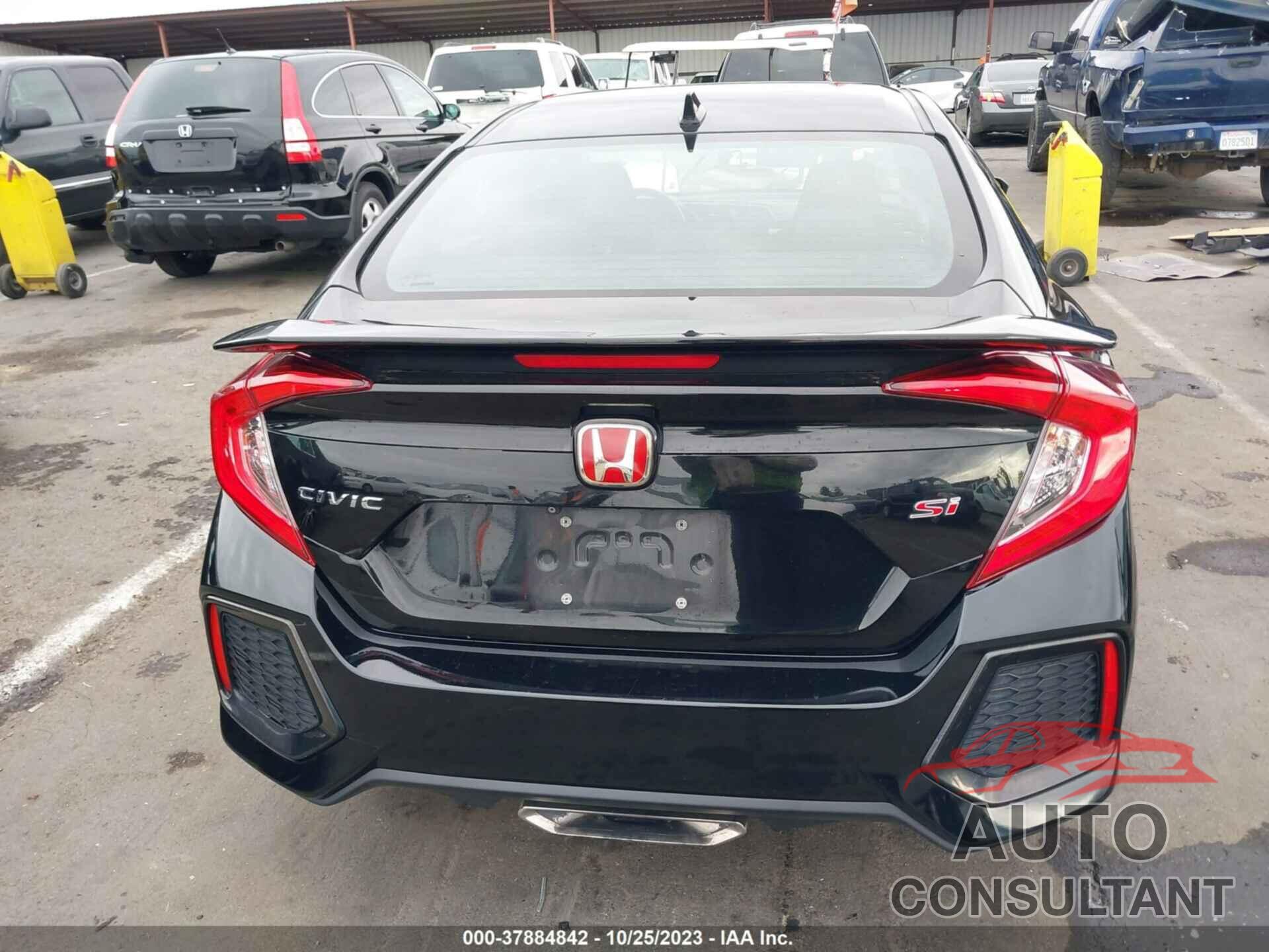 HONDA CIVIC SI SEDAN 2019 - 2HGFC1E58KH703535