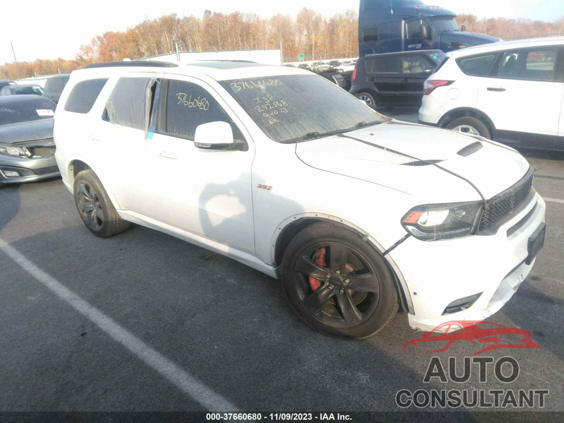 DODGE DURANGO 2018 - 1C4SDJGJ8JC172763
