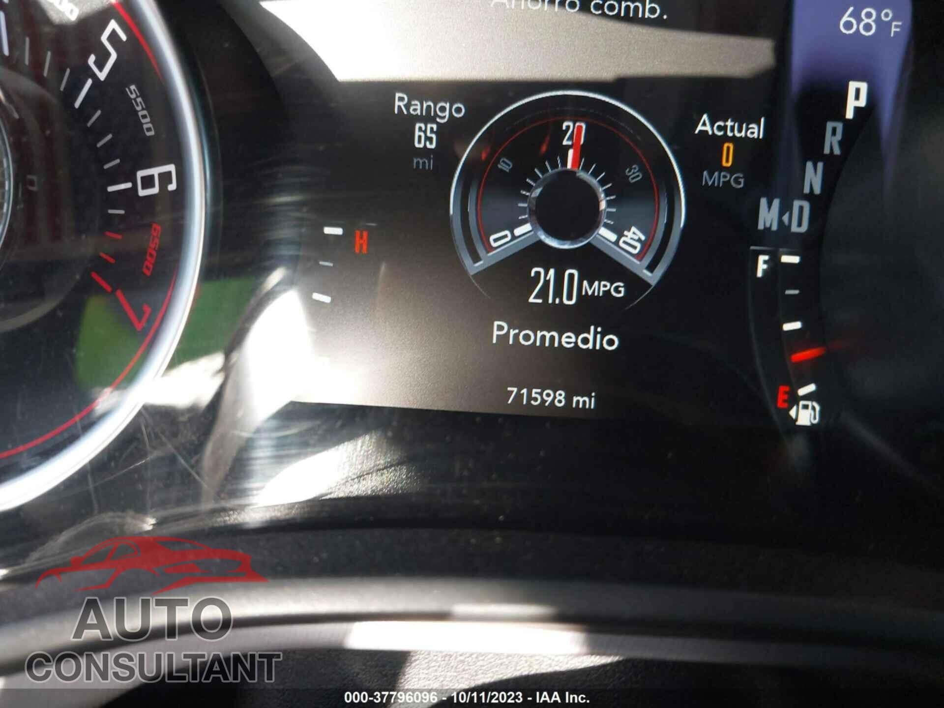 DODGE CHALLENGER 2019 - 2C3CDZAG2KH669844