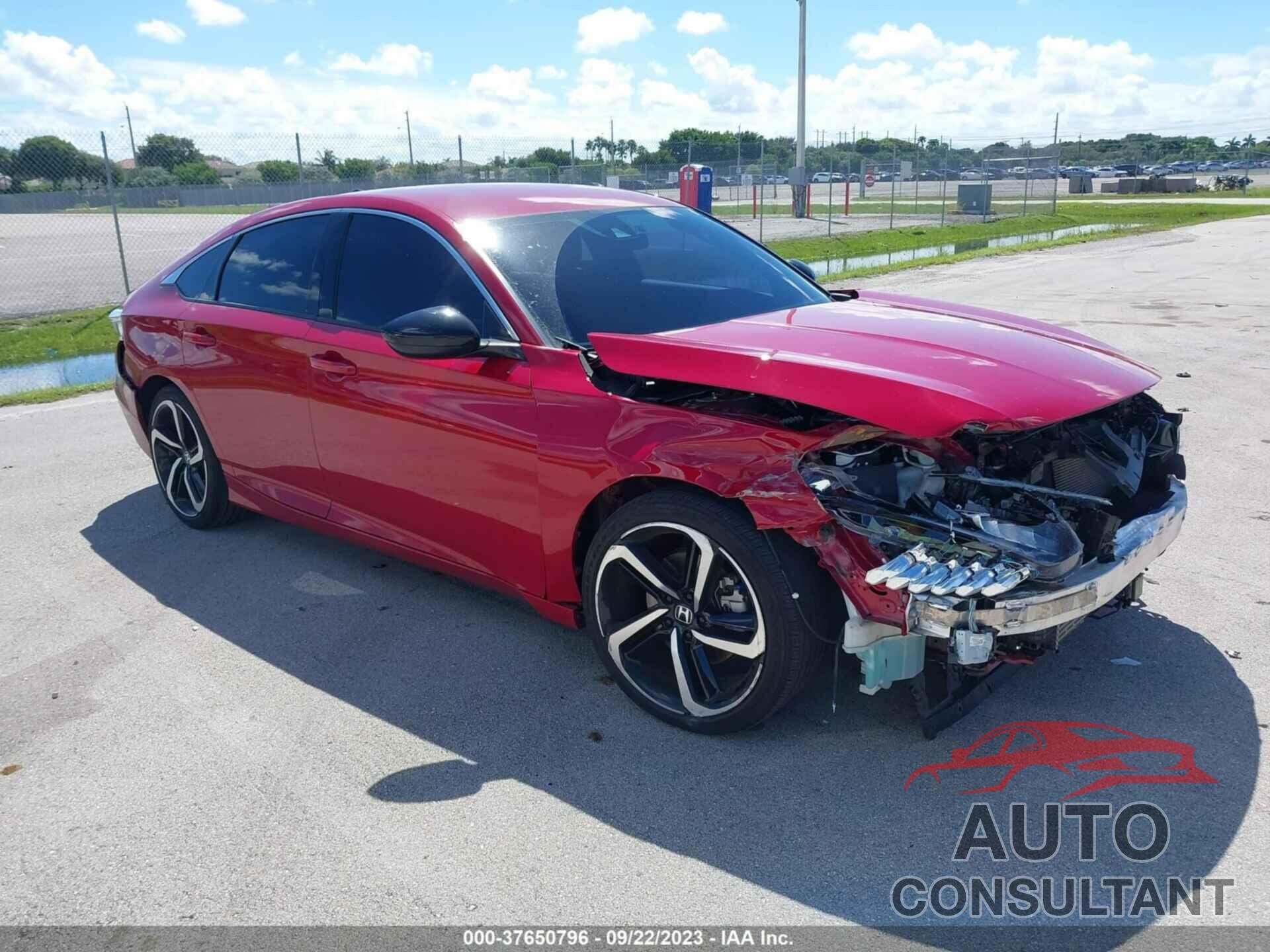 HONDA ACCORD 2021 - 1HGCV1F32MA017289