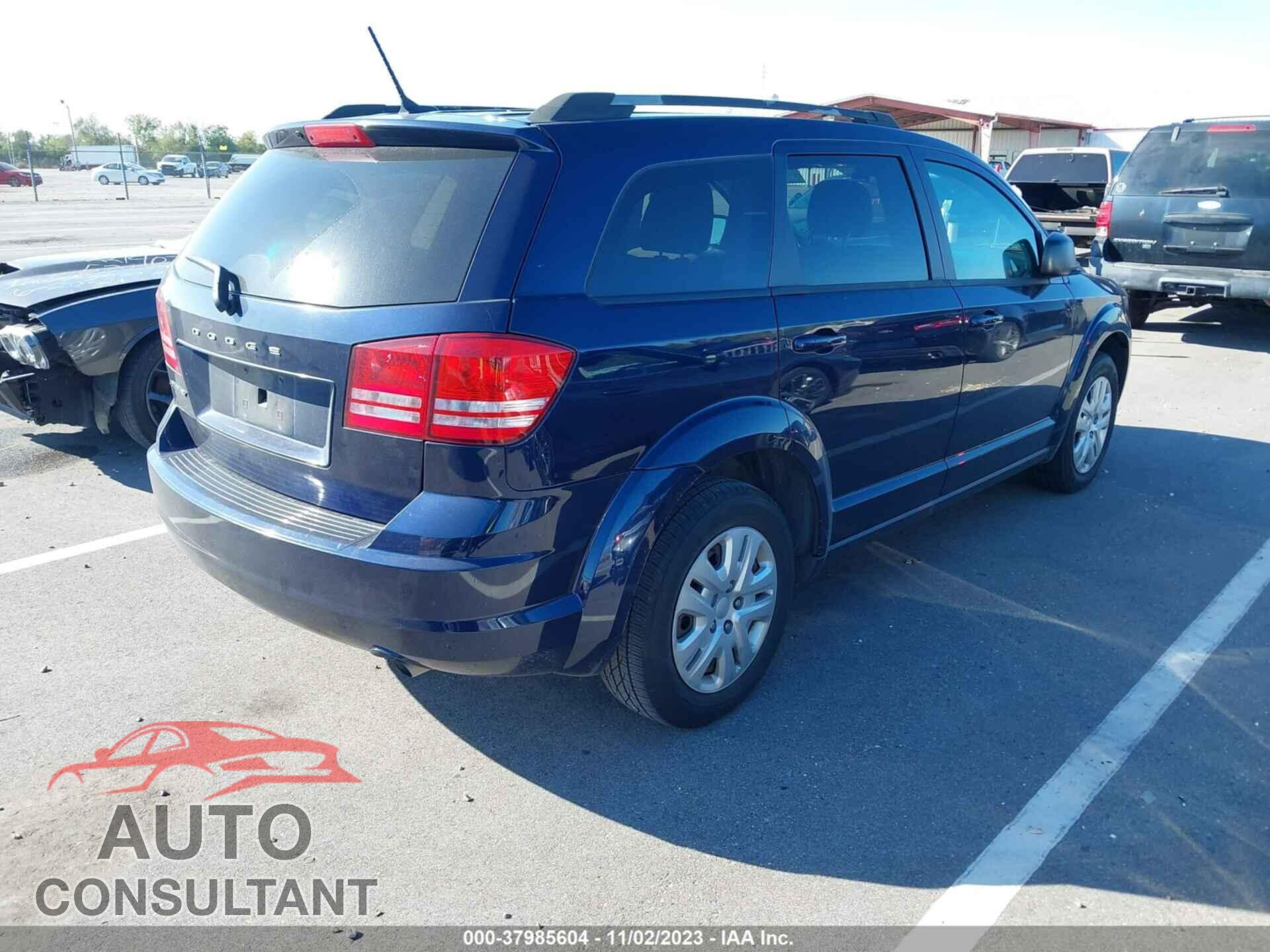 DODGE JOURNEY 2017 - 3C4PDCAB8HT579385