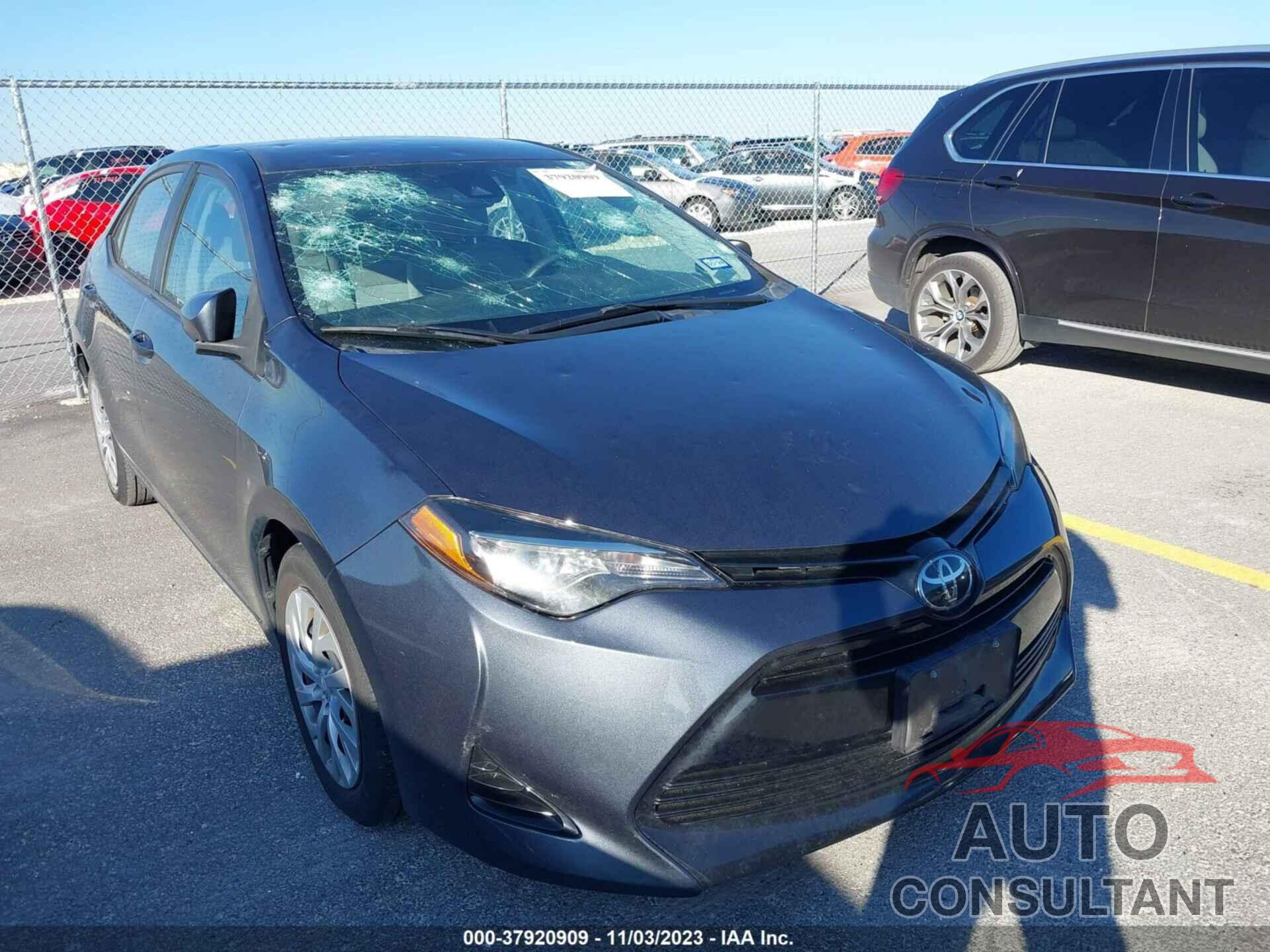 TOYOTA COROLLA 2019 - 2T1BURHEXKC152619