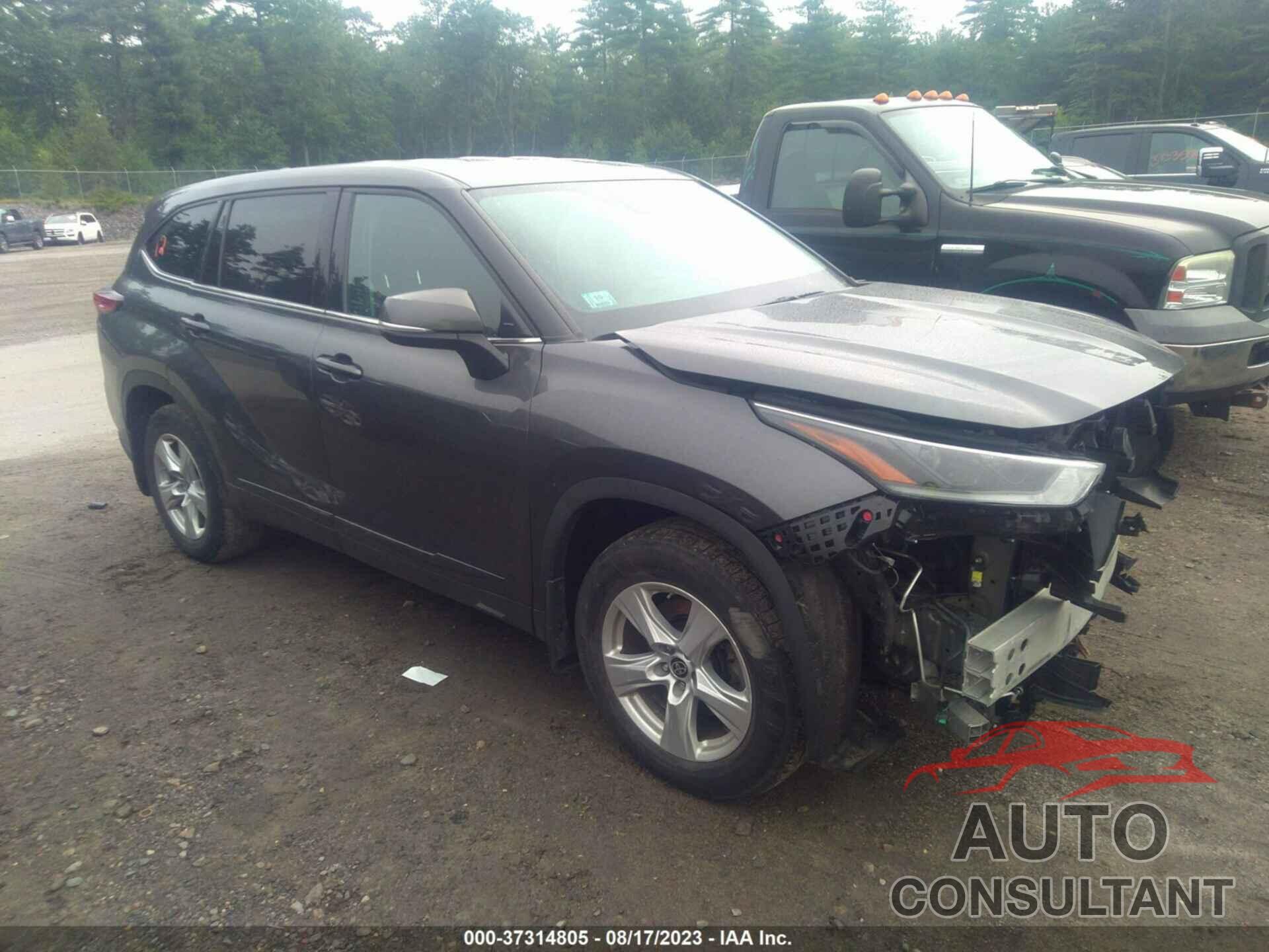 TOYOTA HIGHLANDER 2021 - 5TDBZRBH6MS156830