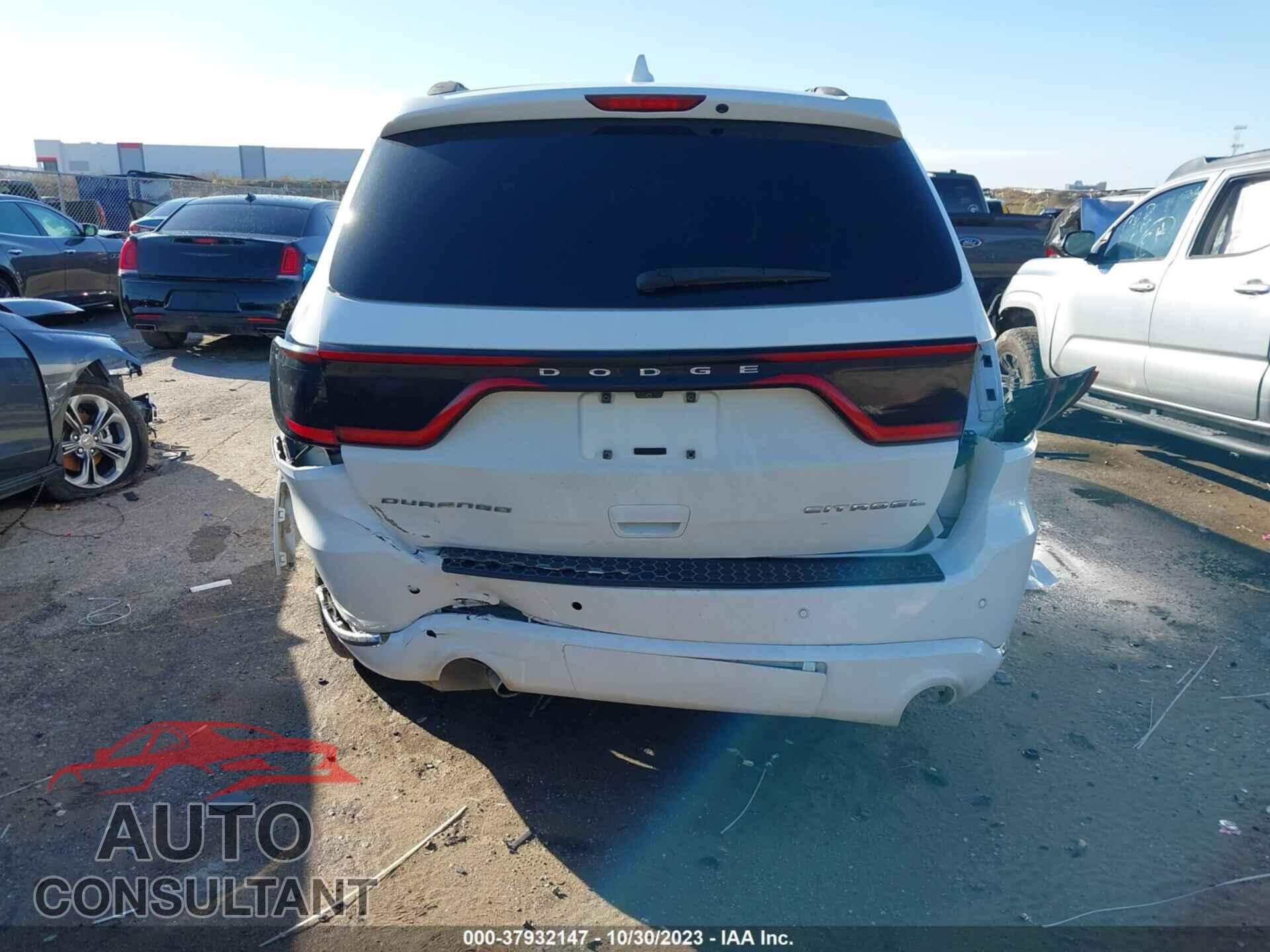 DODGE DURANGO 2016 - 1C4RDHEG2GC374490