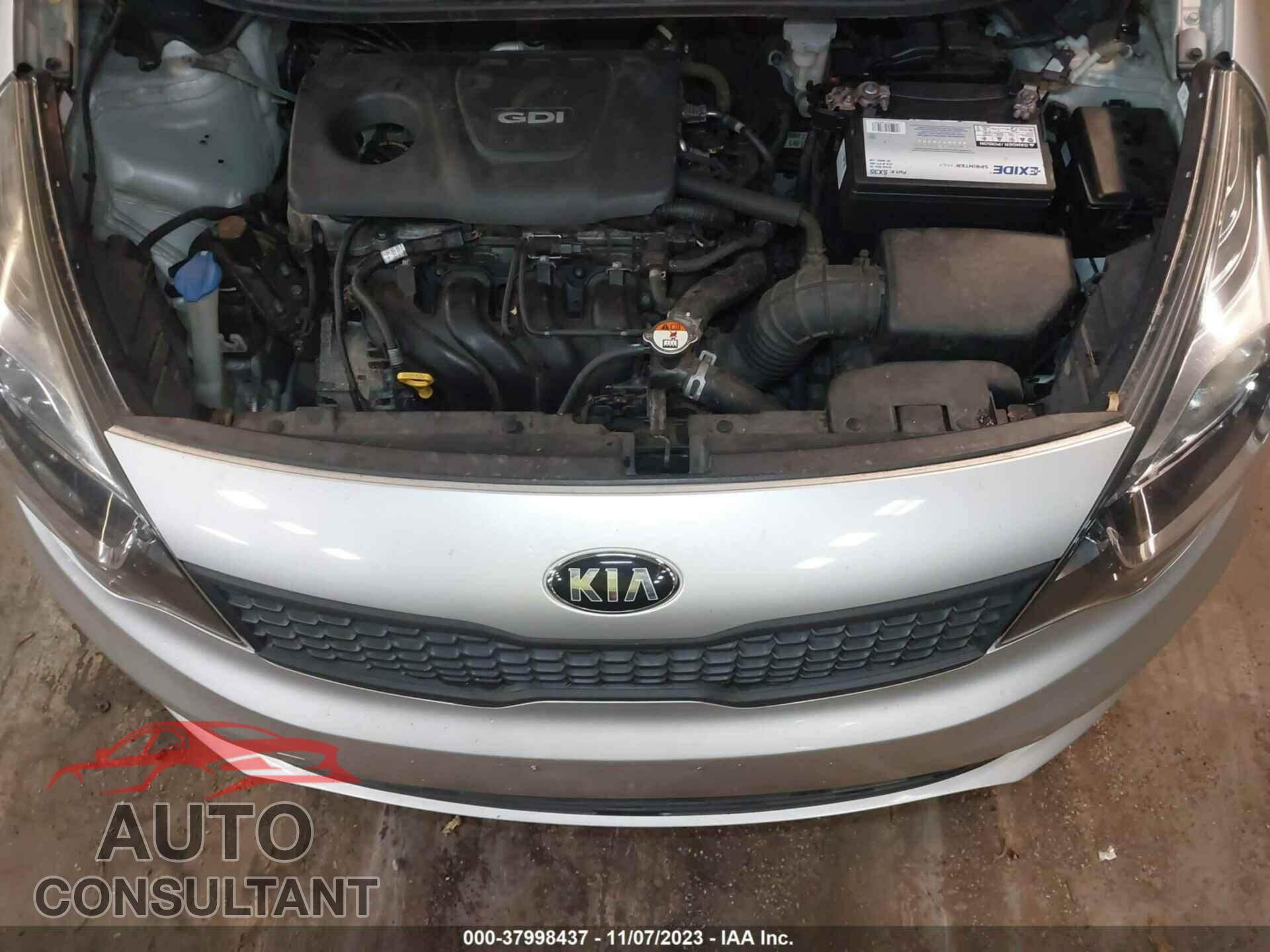 KIA RIO 2016 - KNADM4A32G6597629