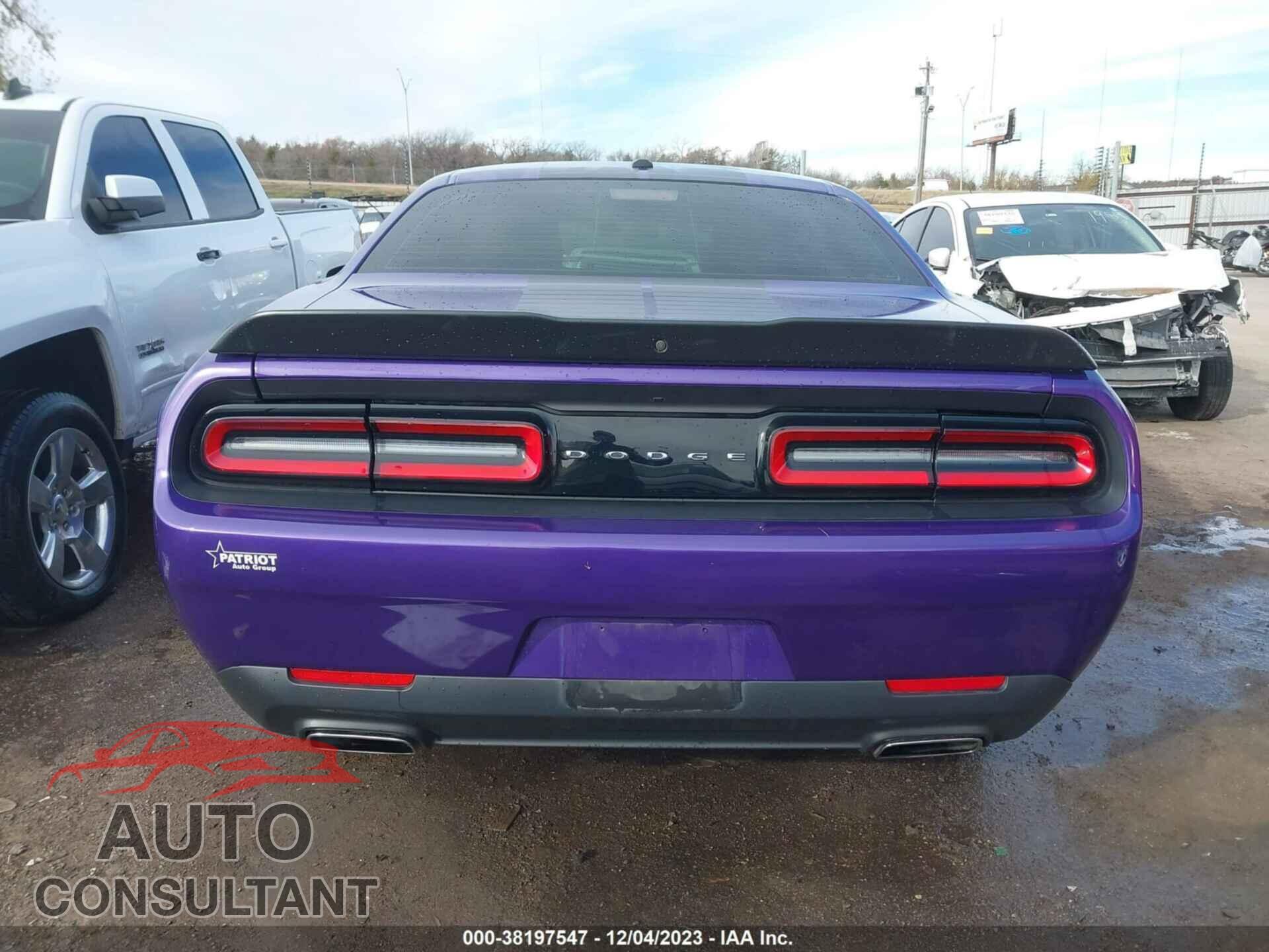 DODGE CHALLENGER 2019 - 2C3CDZAG6KH652545