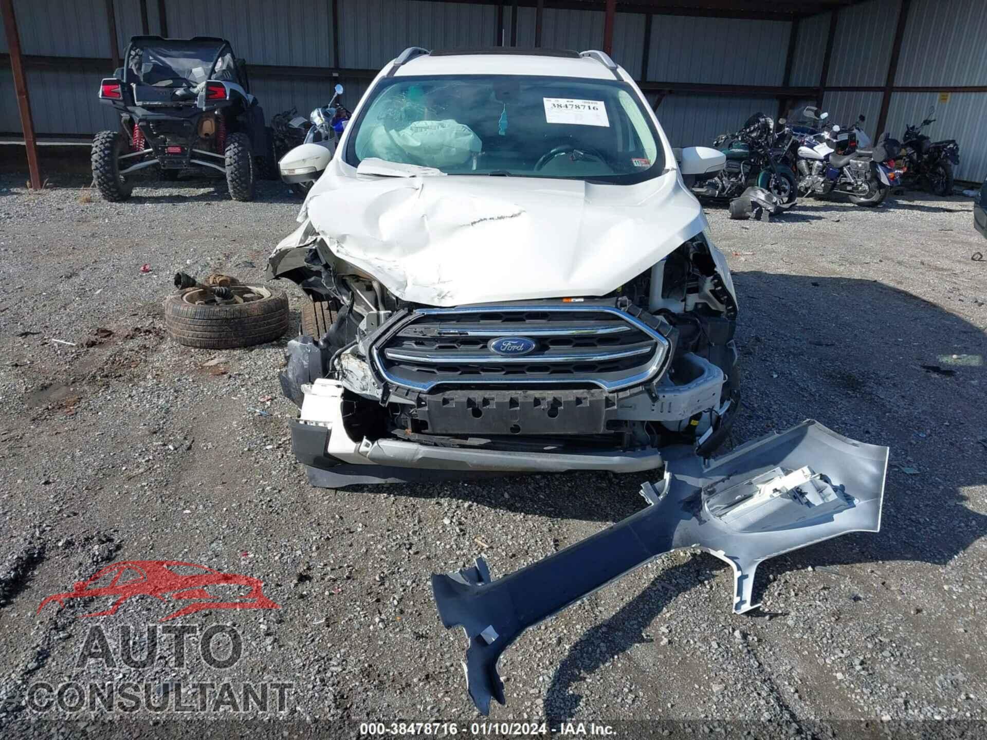 FORD ECOSPORT 2019 - MAJ6S3KL4KC252130